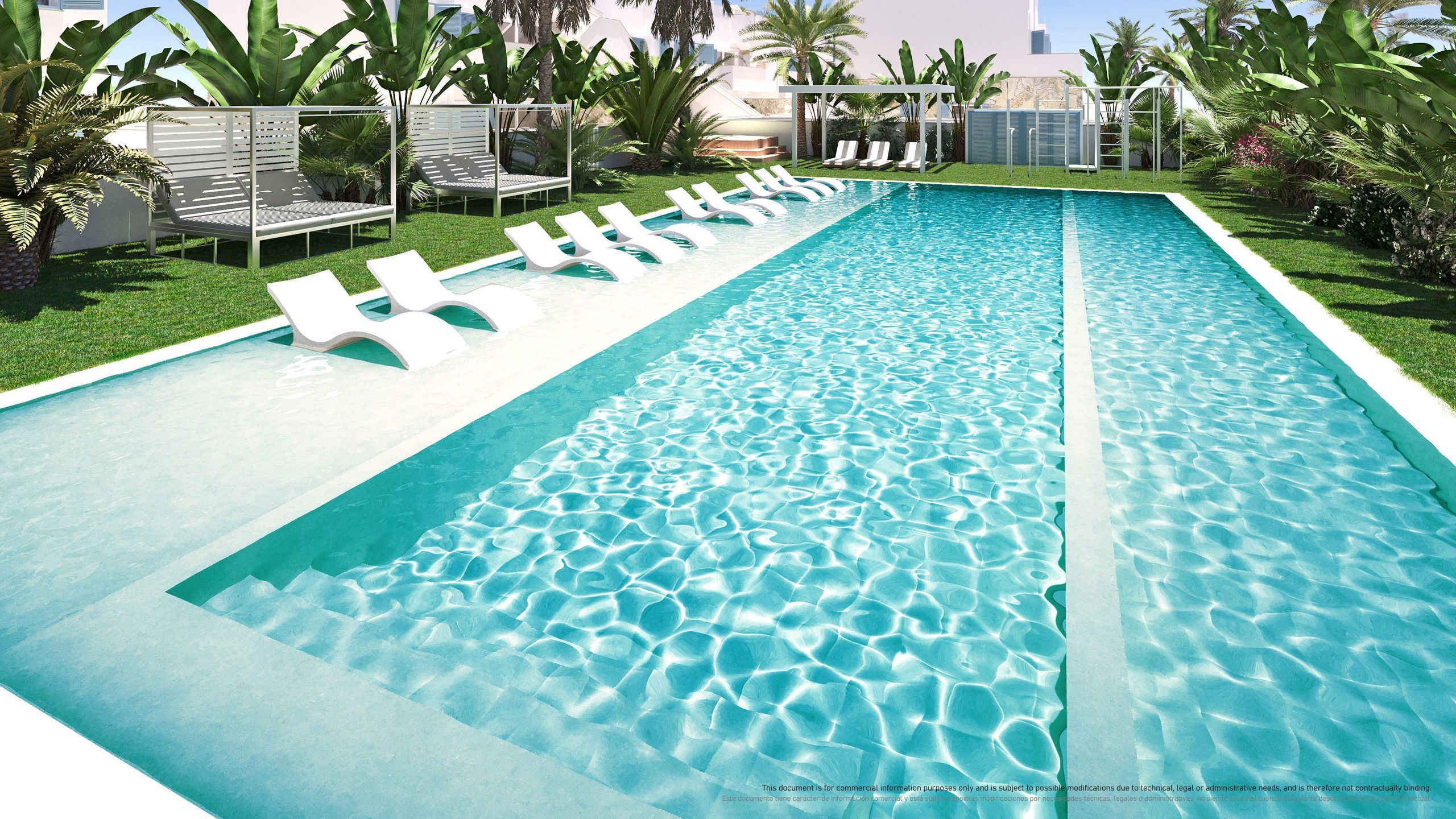 SPANJE - Appartementen Ibiza-stijl 1km van strand, zee. foto 27