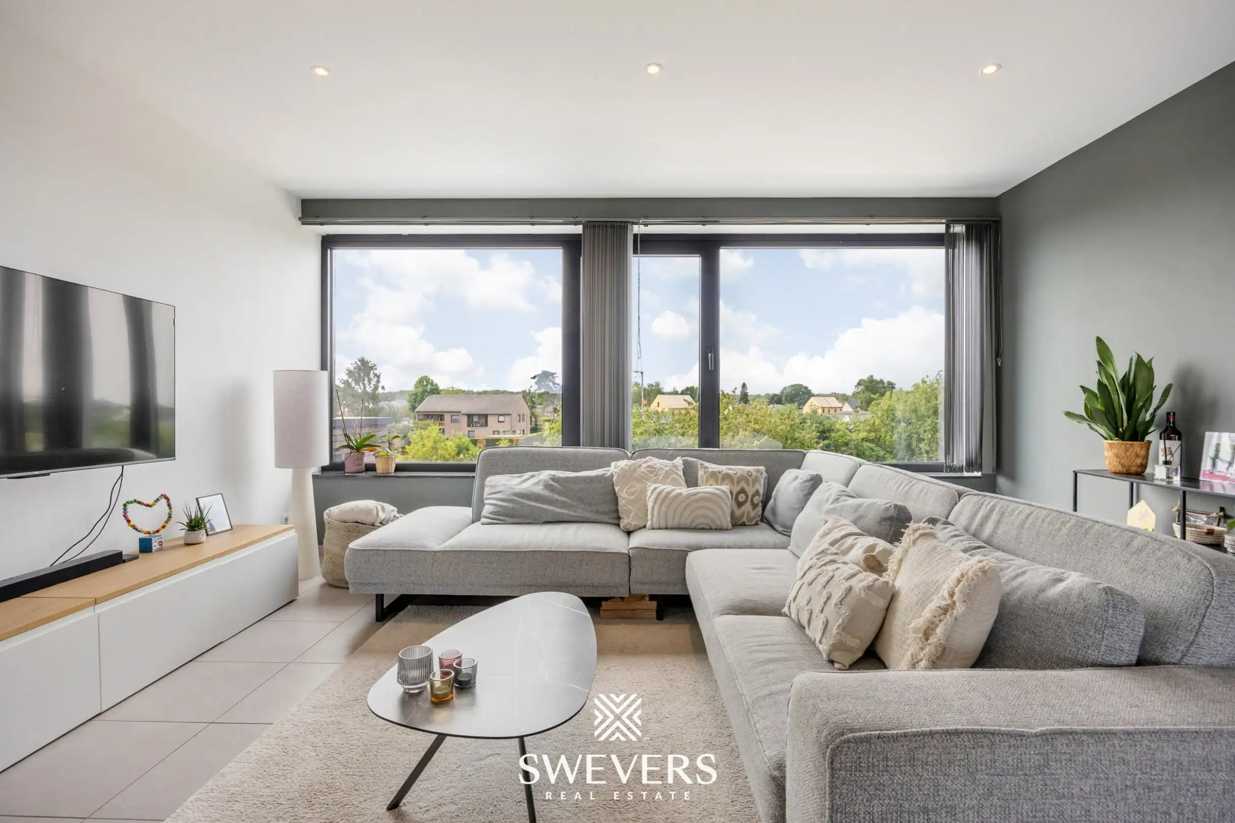 Modern appartement met 2 slaapkamers en 2 terrassen op een gunstige locatie in Houthalen foto 3