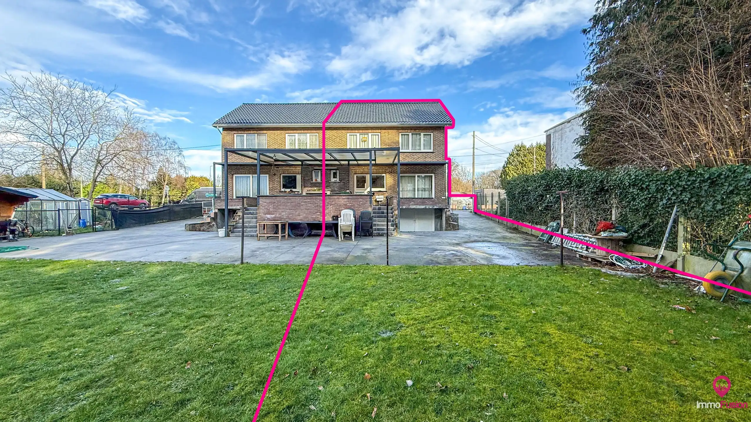 Instapklare woning met 3slpks, kelder en mooie tuin in Ham! foto 34