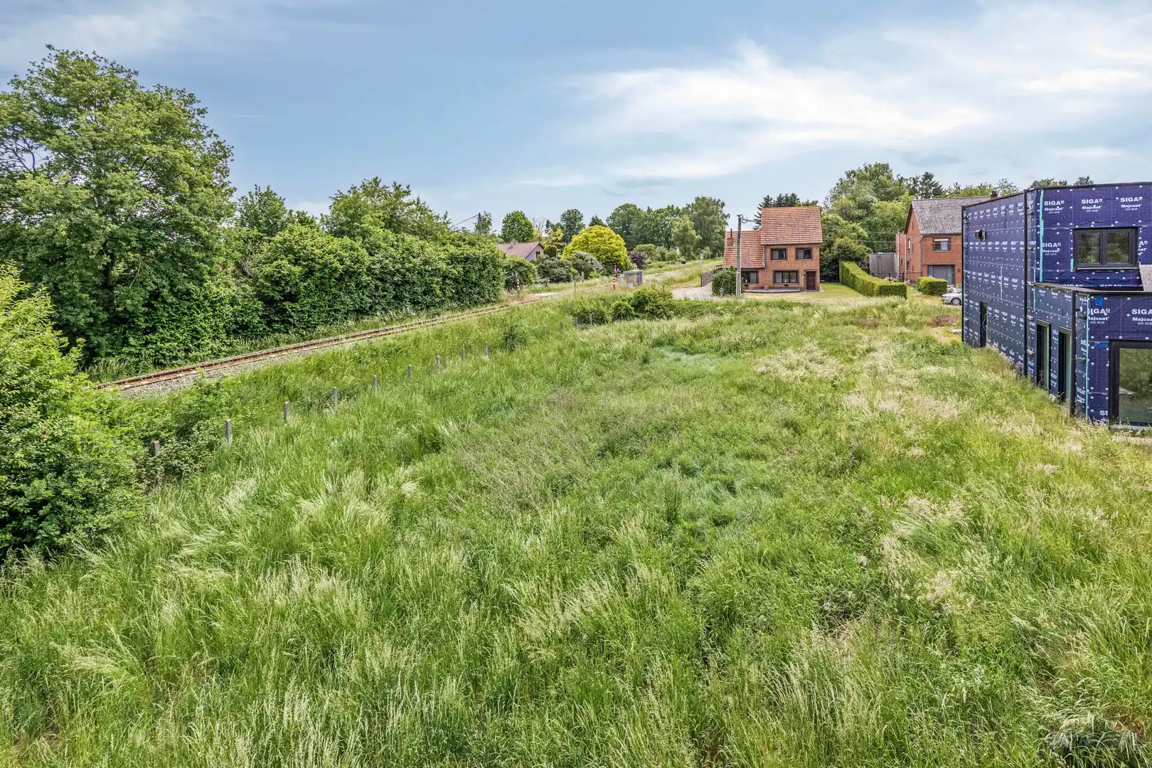 Projectgrond met vergunde plannen voor 2 halfopen bebouwingen te koop in Diest foto 9