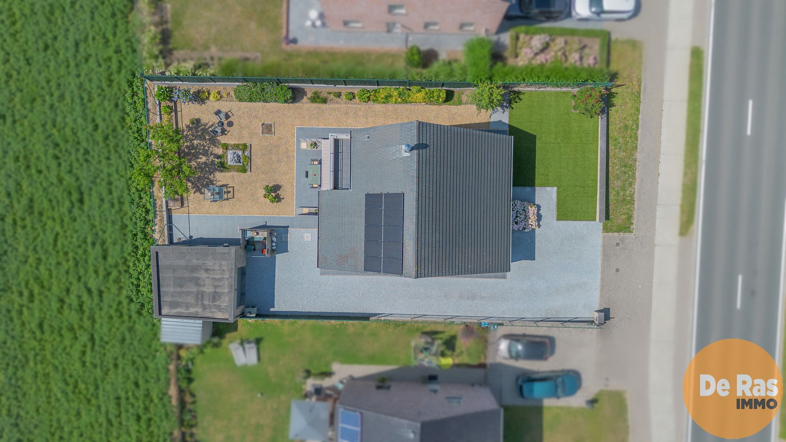 ZWALM -Recente OB met 3slp, 2 garages en tuin met open zicht foto 3