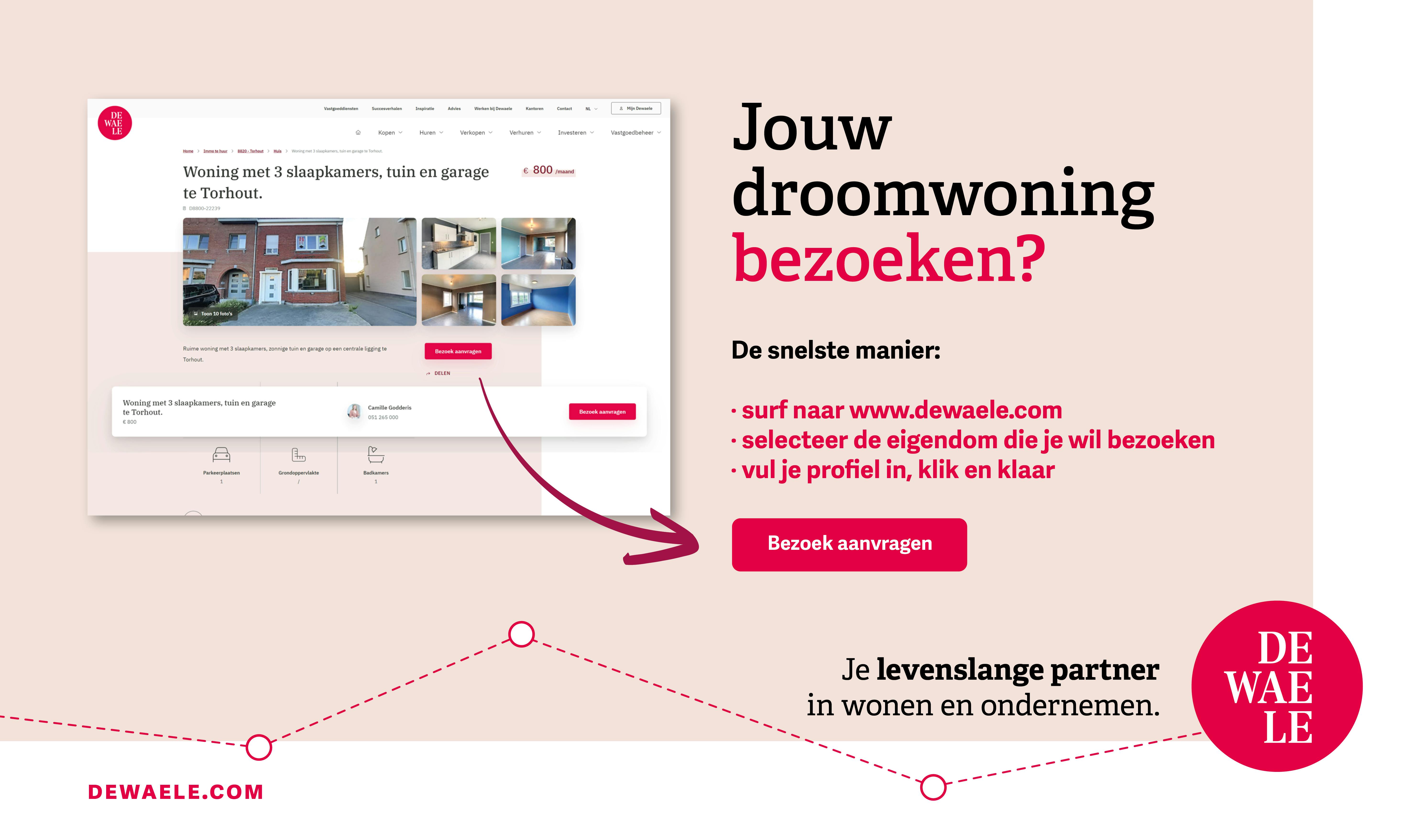 Prachtige ruime halfopen woning te huur in Waregem foto 21