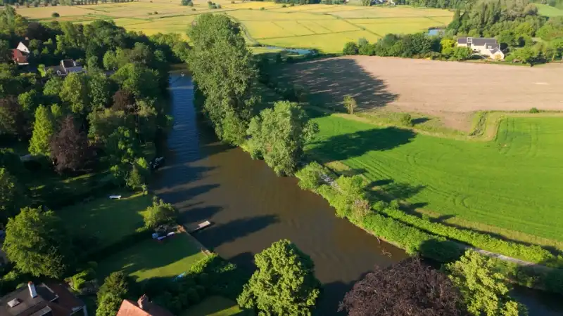 Exclusief domein aan de Leie in Afsnee foto 9