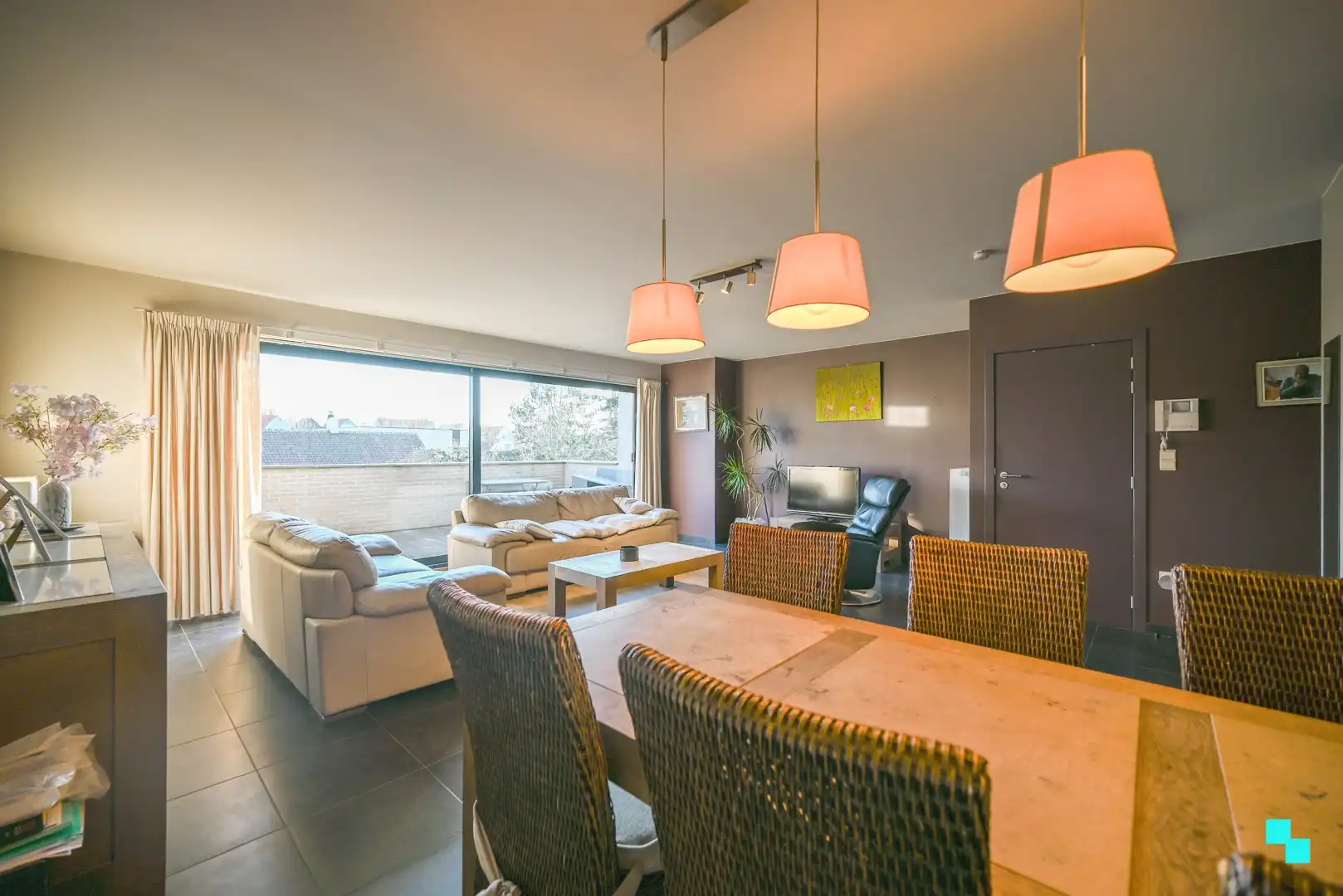 Triplex appartement met 2 terrassen aan de kust foto 6