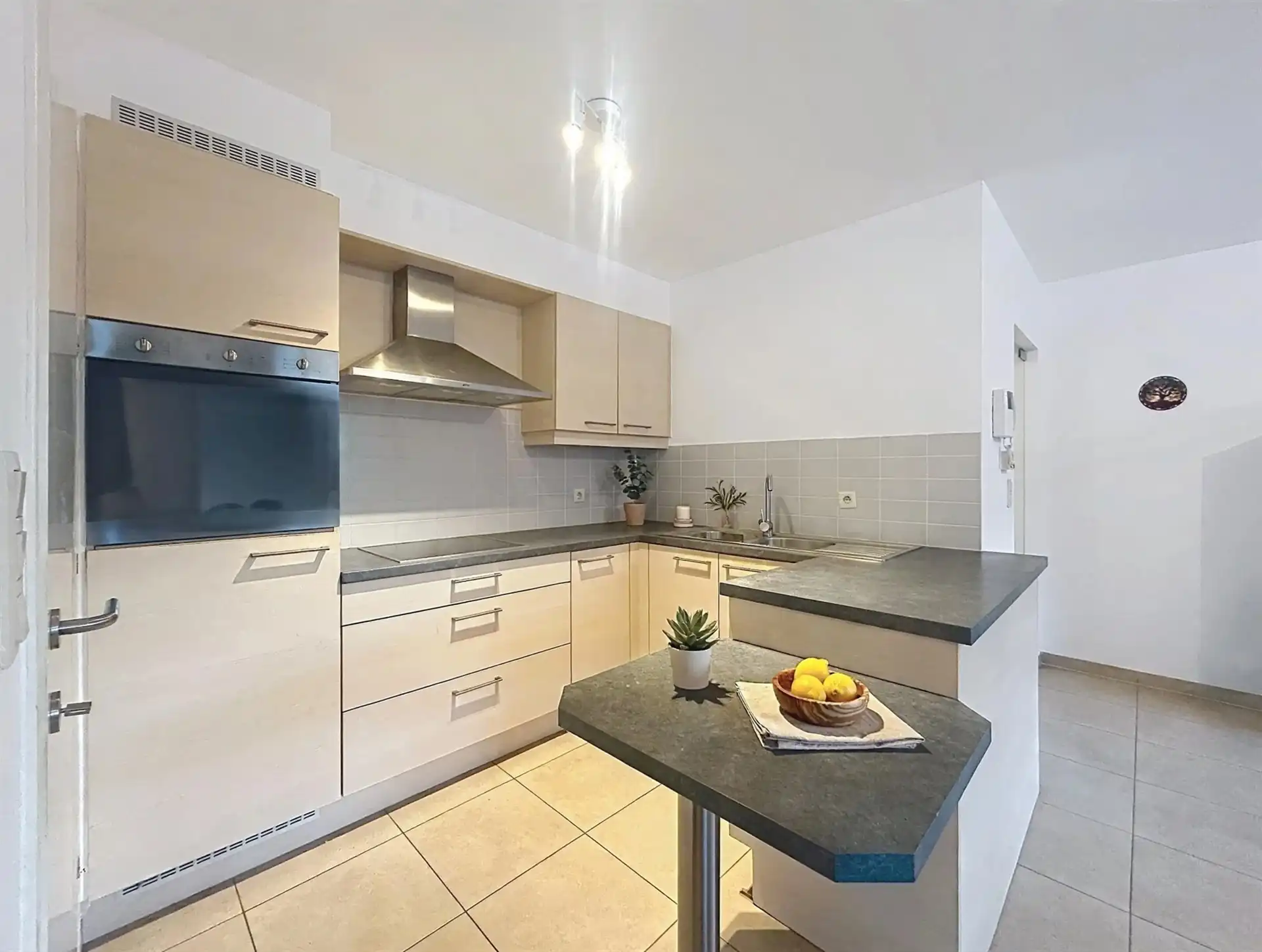 Recent en instapklaar 2 slaapkamer-appartement met 2 terrassen en  overdekte autostaanplaats foto 4
