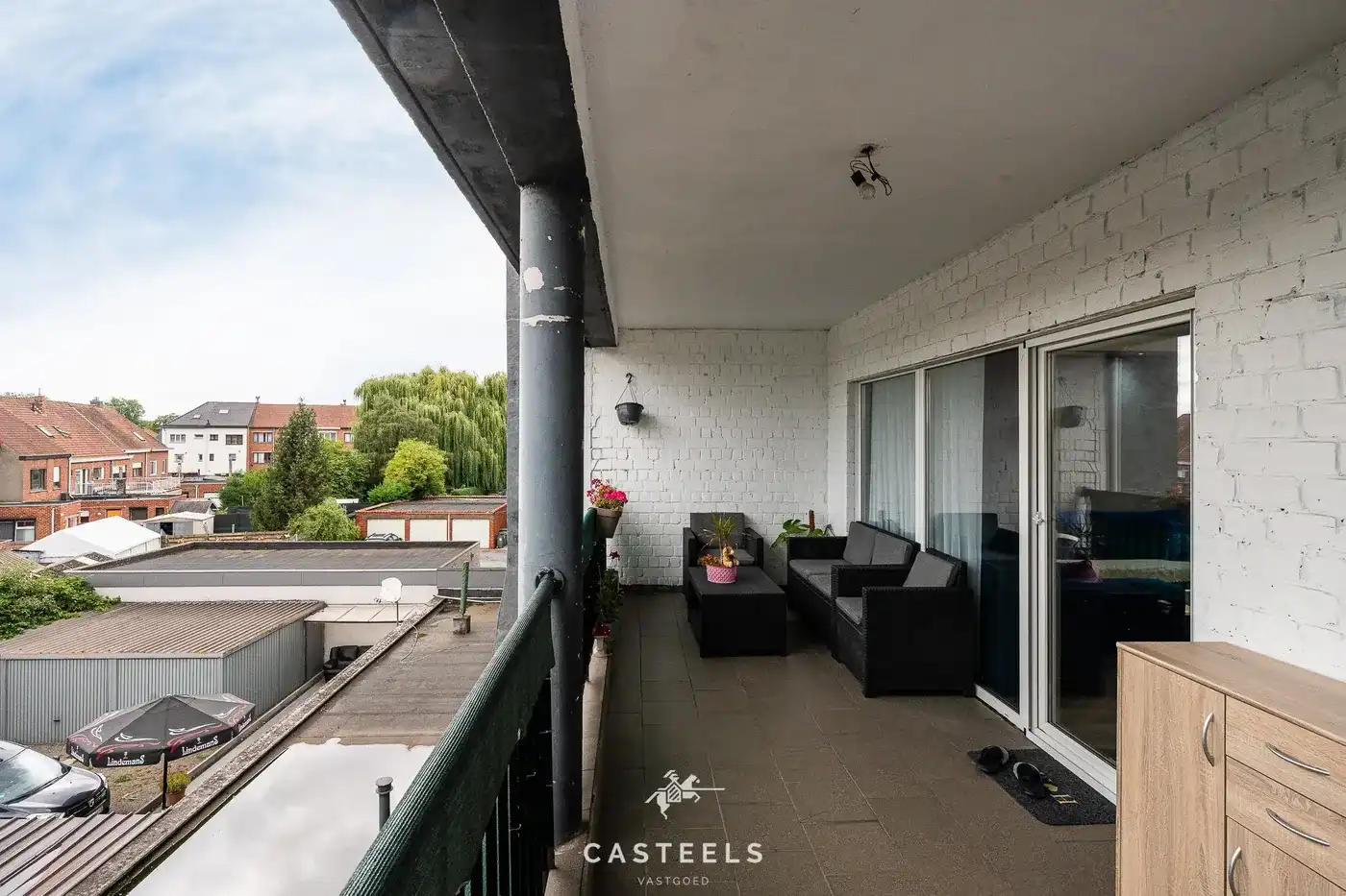 Gerenoveerd duplexappartement met groot terras, garage en 2 slaapkamers in Zelzate foto 11