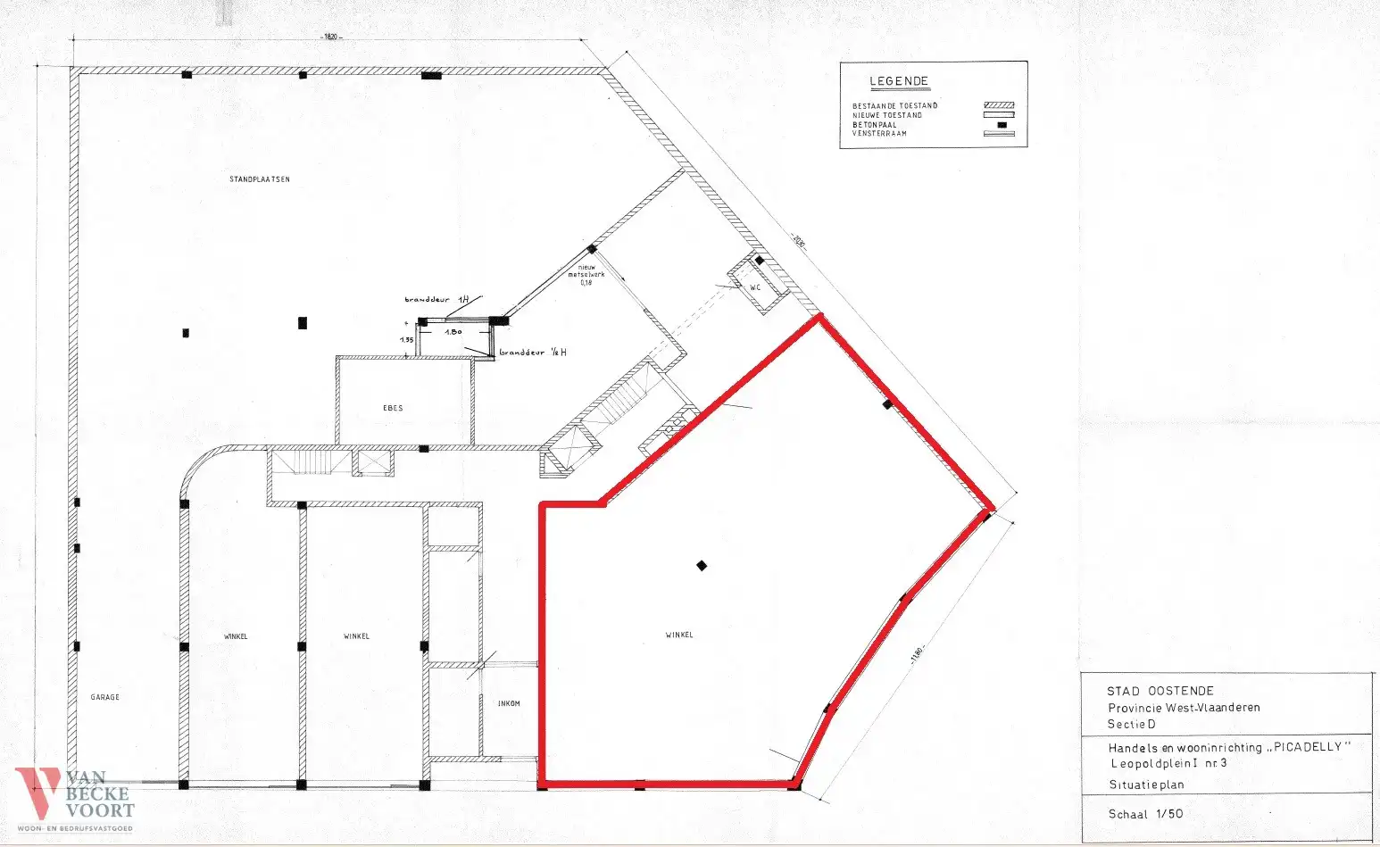 Handelsgelijkvloers 159m² - Leopold I-Plein foto 8