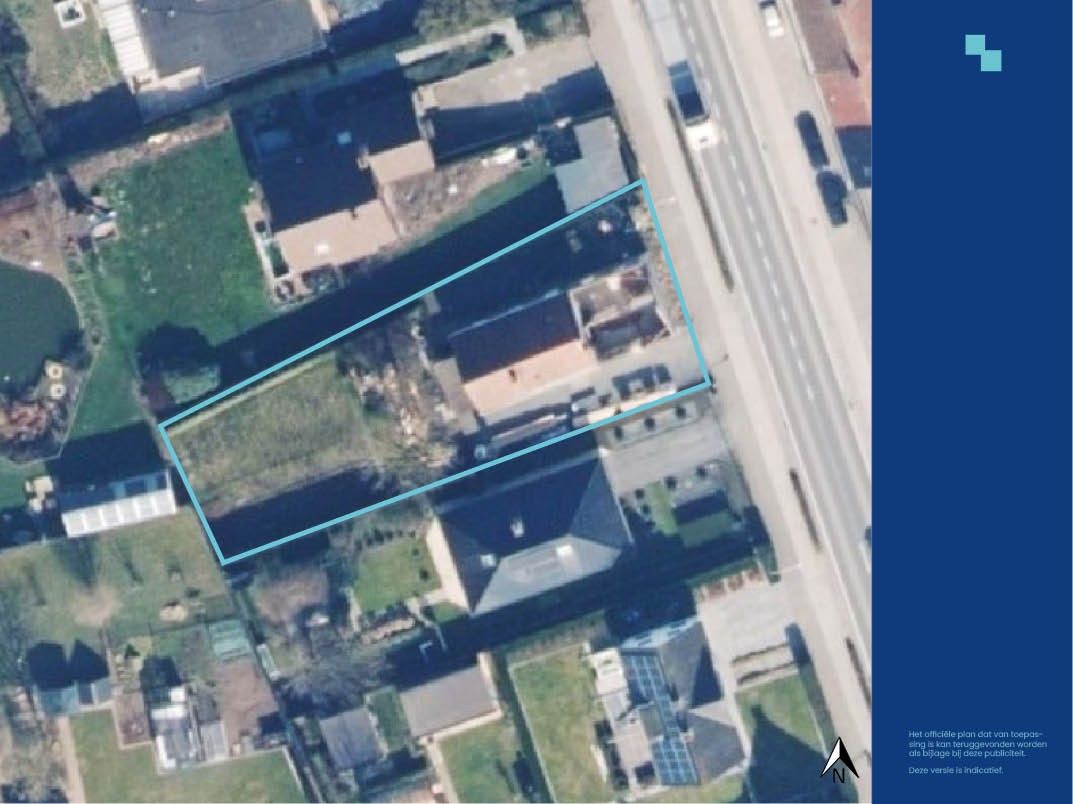 Bouwgrond met vergunning voor bouw van twee woningen te Ingelmunster foto 2