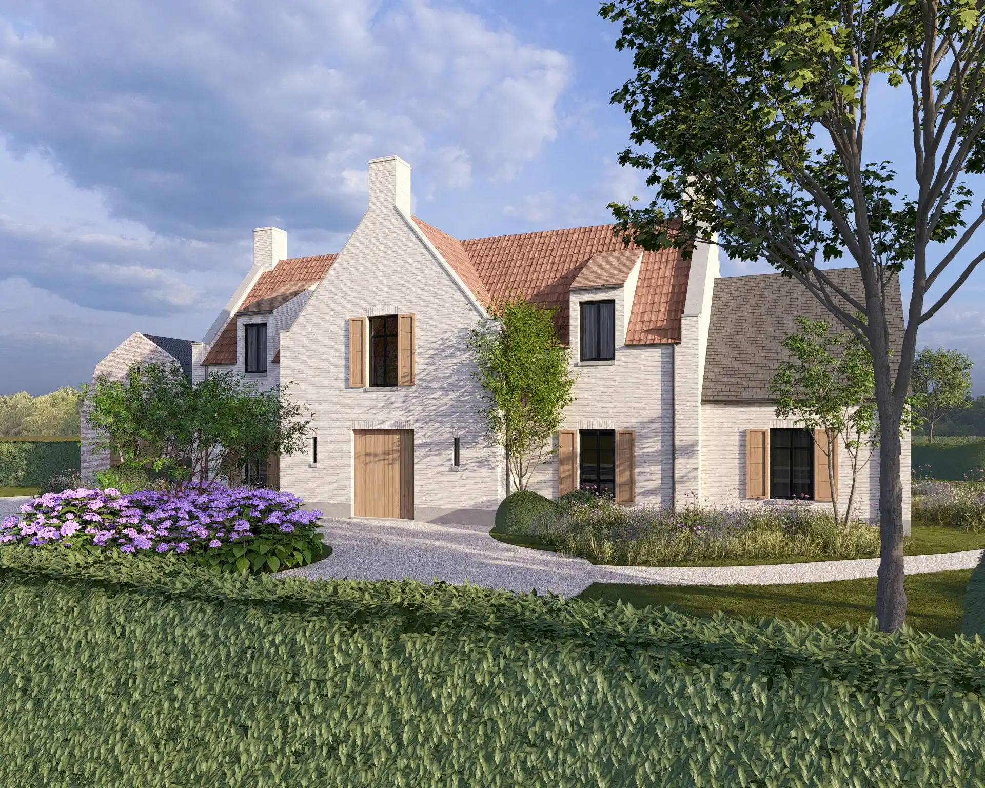 Exclusieve bouwgrond met open zicht gelegen aan het Zwin met goedgekeurde bouwplannen. foto 2