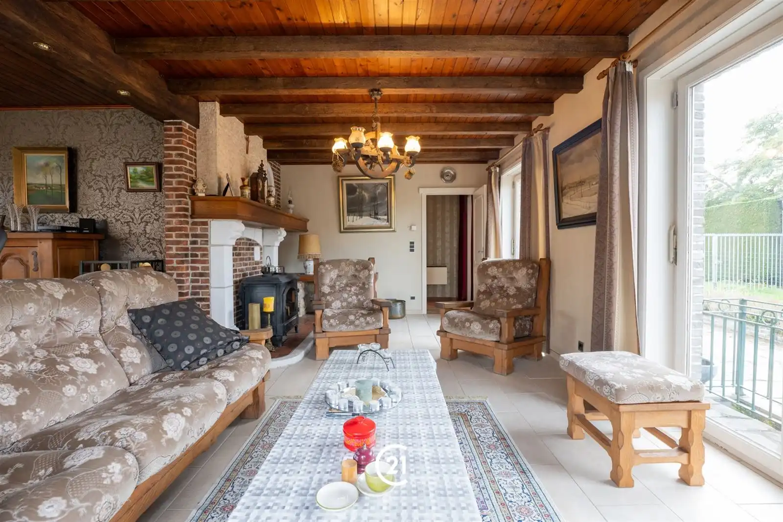 Villa bungalow met 3 slaapkamers, tuin en weide op +/-40are foto 8