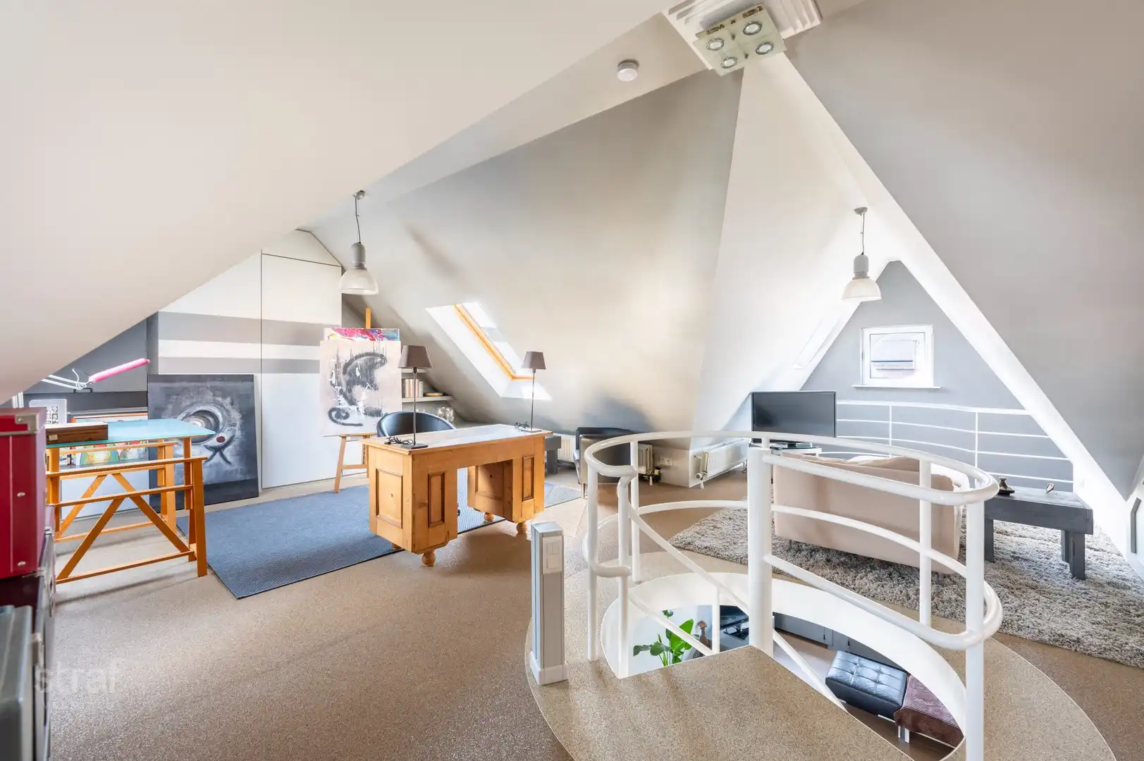 Penthouse met terras en zicht op de kathedraal in hartje Antwerpen foto 19