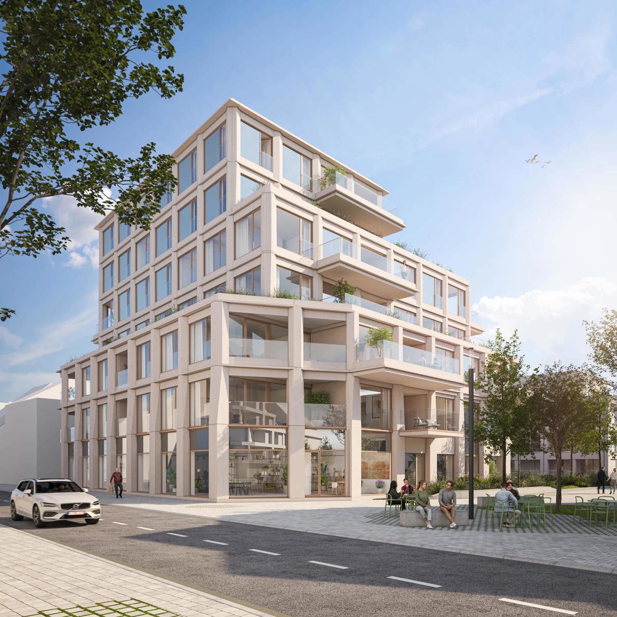 centraal gelegen nieuwbouw appartement met 1 slaapkamer foto 2