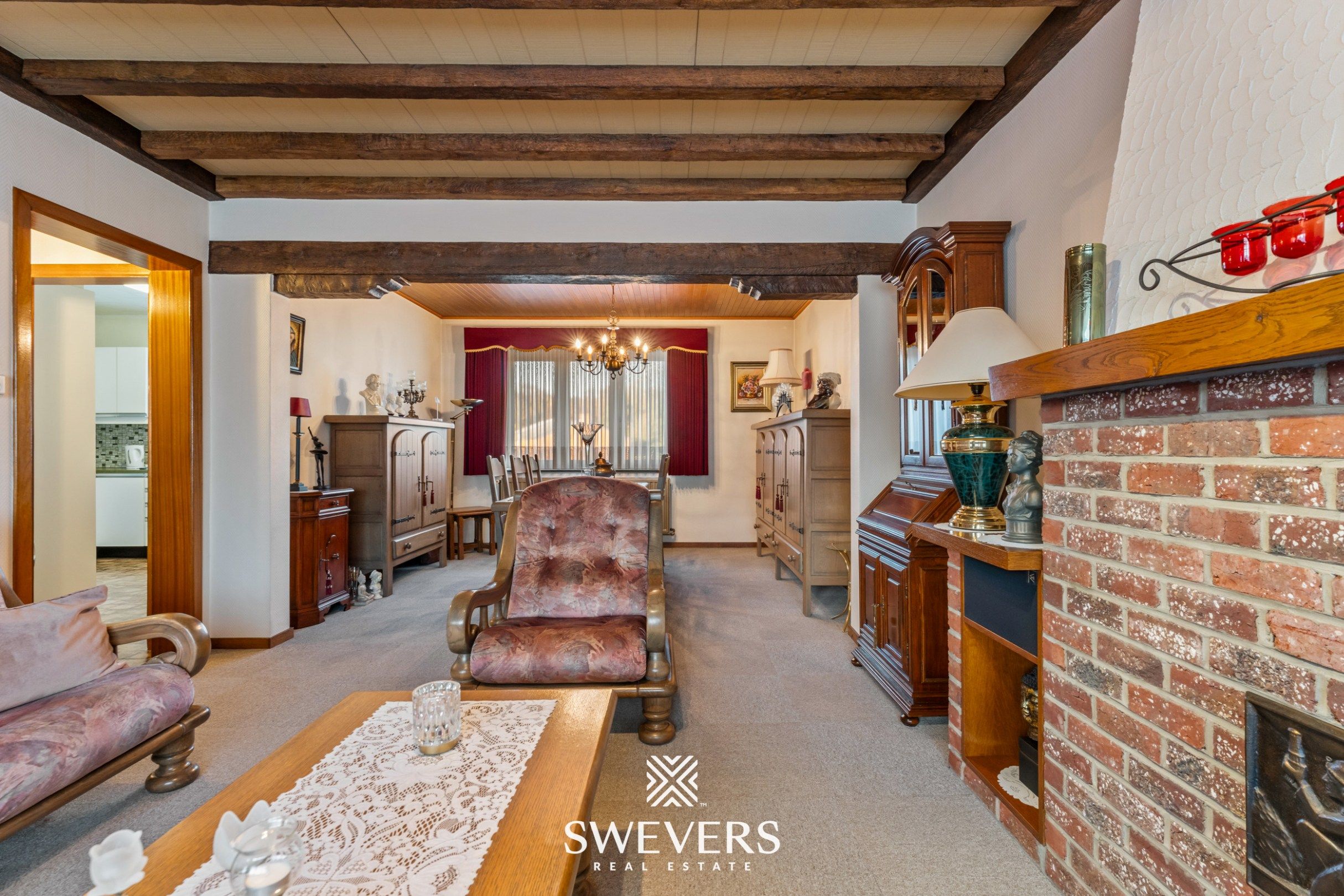 Verzorgd duplex-appartement, 1 slpk, met tuin en ruime garage  foto 3