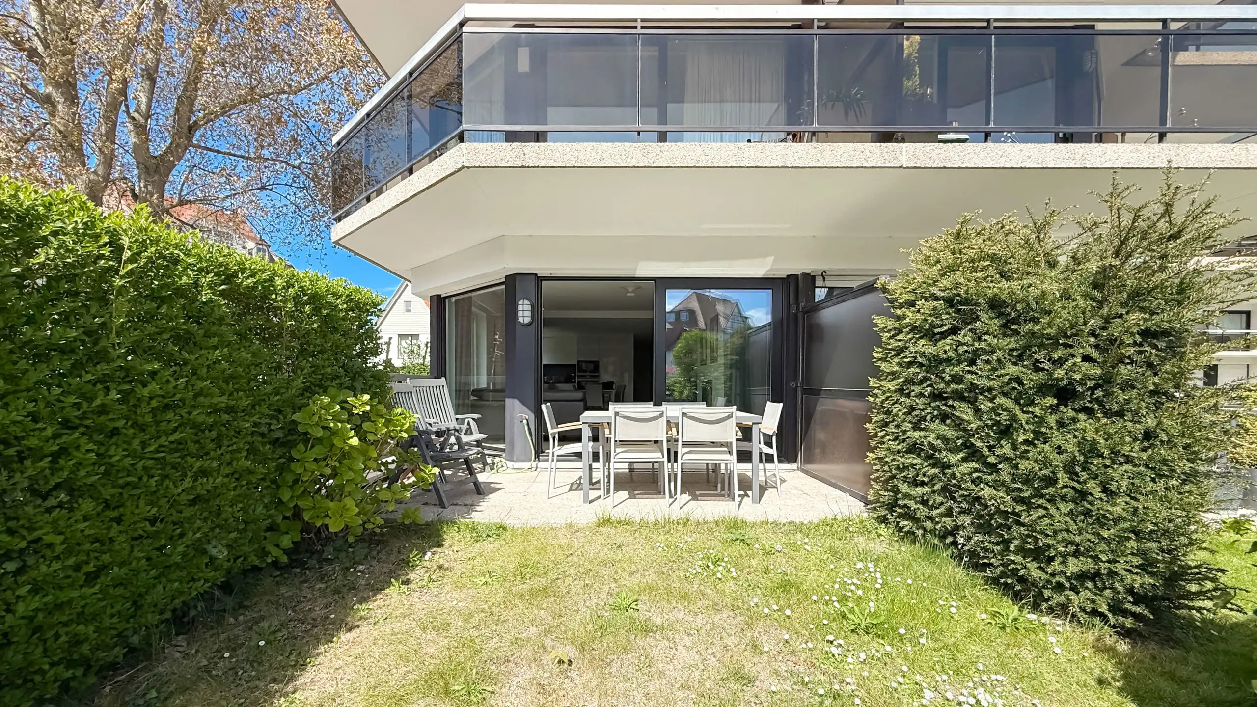 Zonnig gelijkvloers appartement met tuin in Knokke-Zoute foto 19
