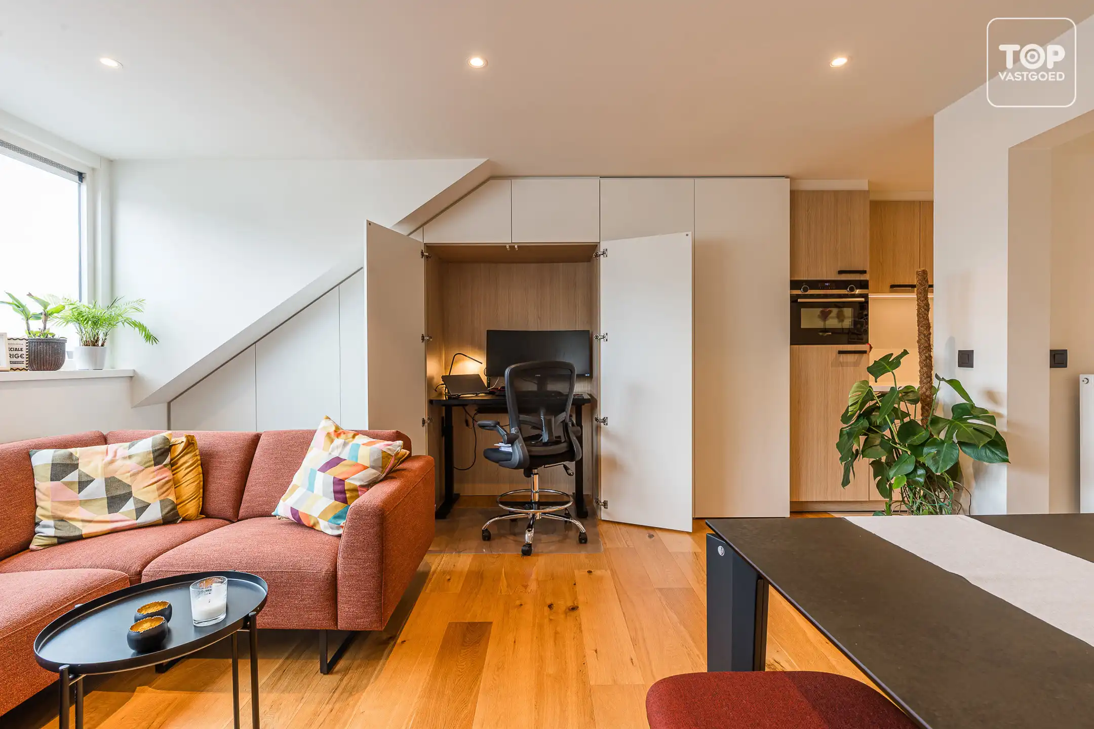 Perfect 1-slaapkamer appartement nabij Gent station Gent Sint-Pieters.  foto 9