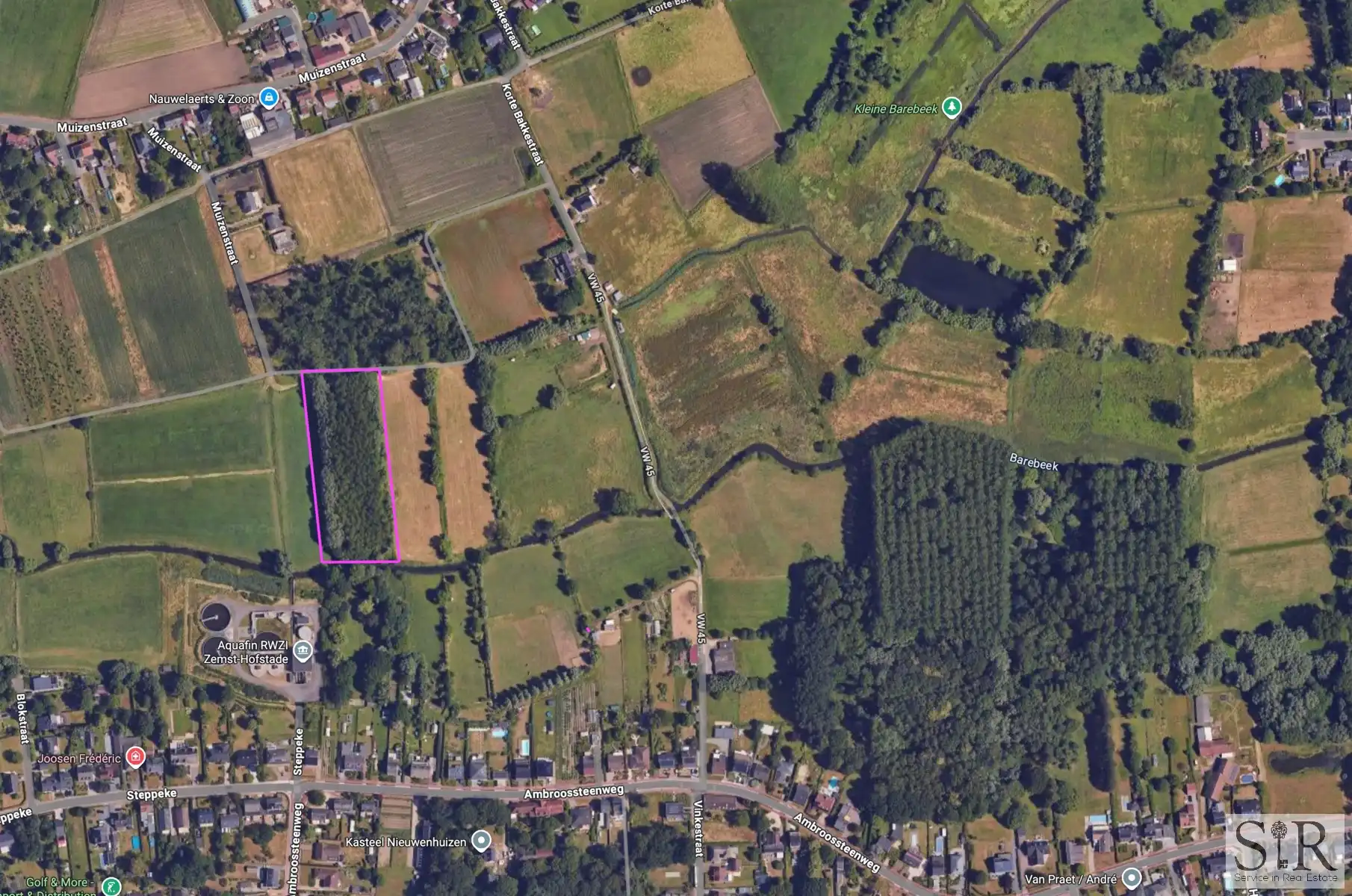 Grond te koop Muizenstraat - 1981 Zemst Hofstade