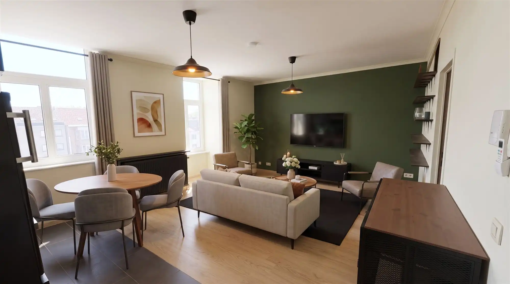 Charmant dakappartement met prachtig uitzicht. foto 4