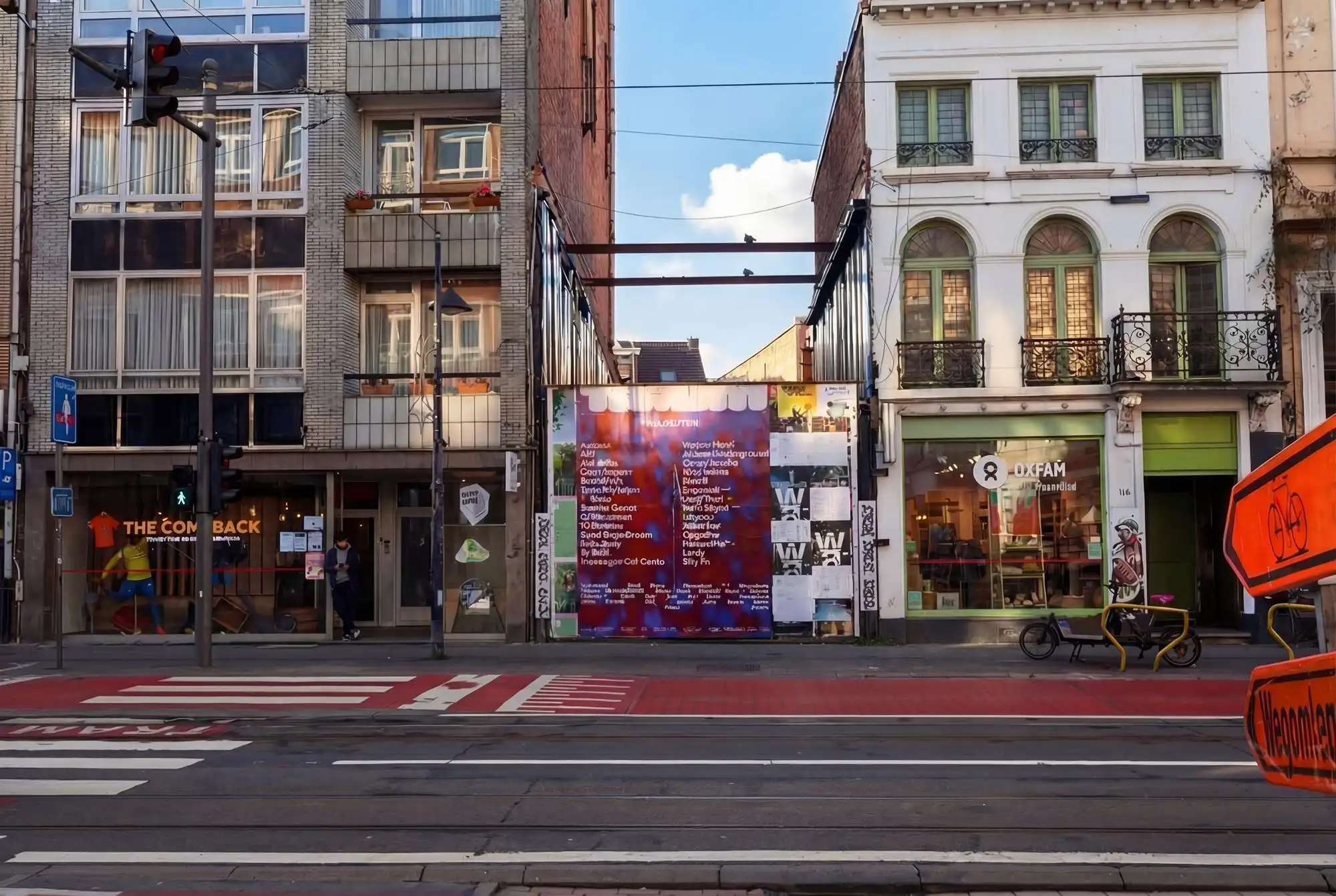 Projectgrond voor appartementsgebouw in hartje Antwerpen foto {{pictureIndex}}