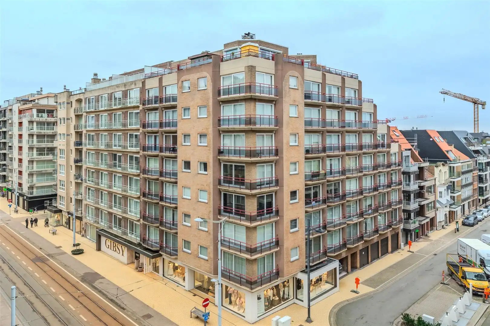 Instapklare studio met zijdelings zeezicht foto 17