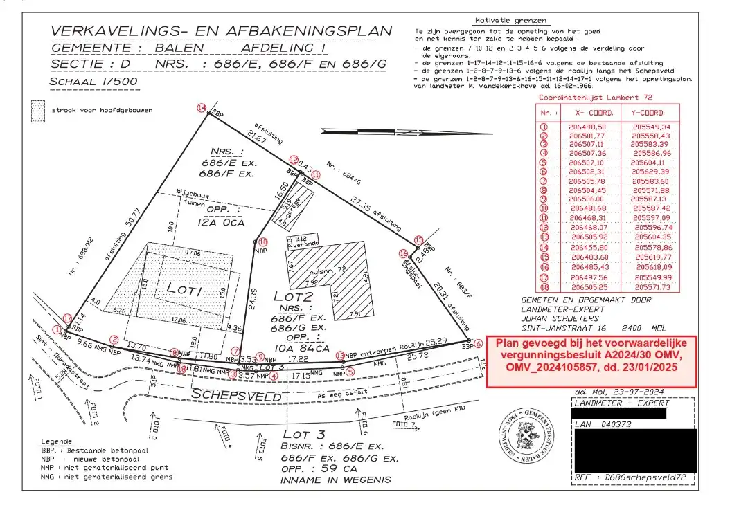 Rustige gelegen bouwgrond voor een open bebouwing in Scheps !  foto 2