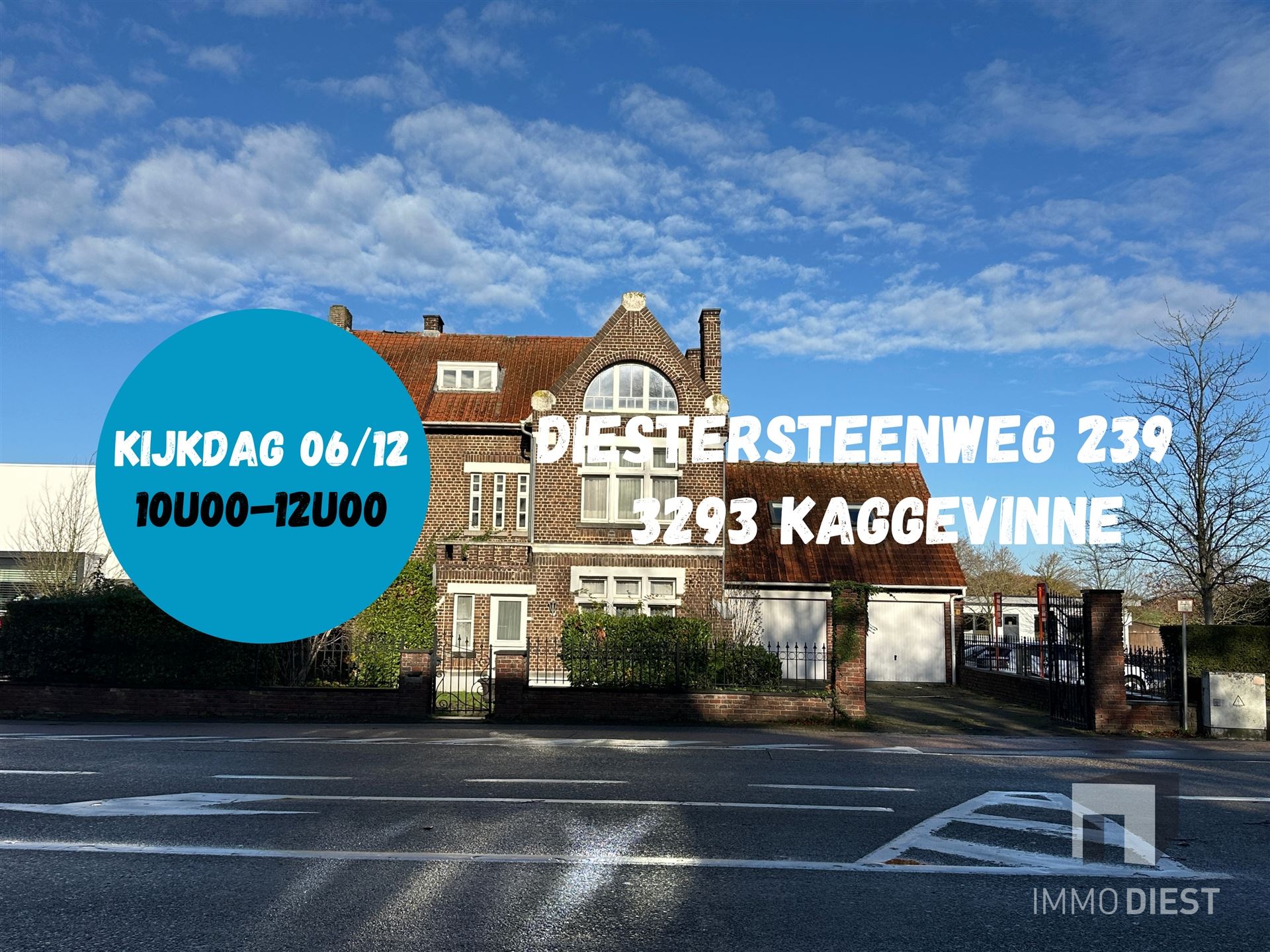 Huis te koop Diestersteenweg 239 - 3290 DIEST