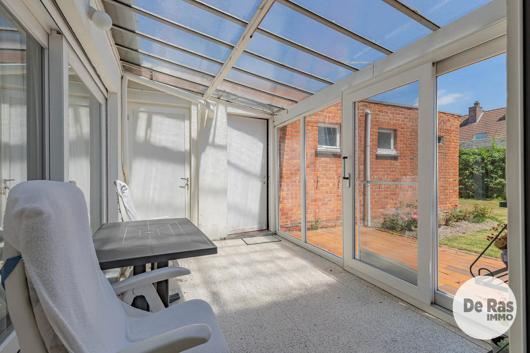 AALST–Goed onderhouden halfopen bebouwing met garage en tuin foto 9