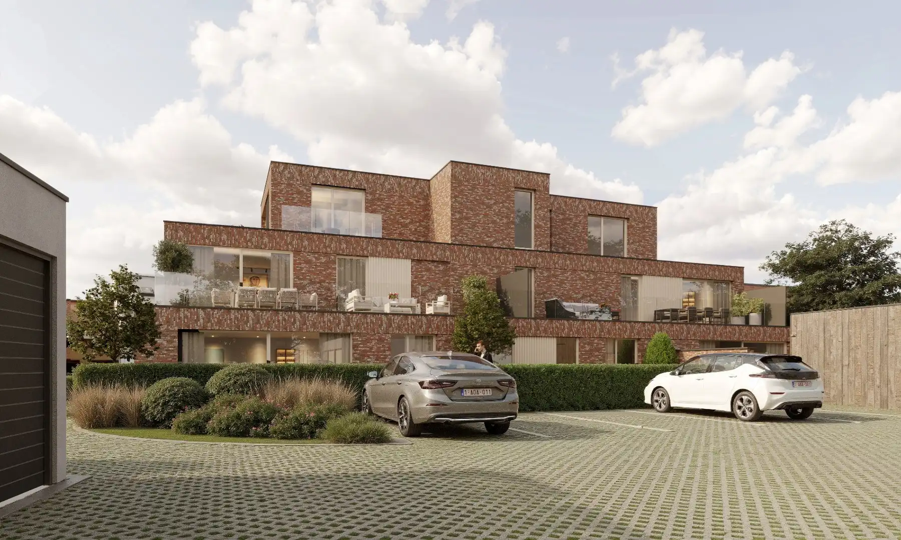 Uniek nieuwbouwappartement (100,54 m²) in kleinschalige residentie te Westkerke foto 3