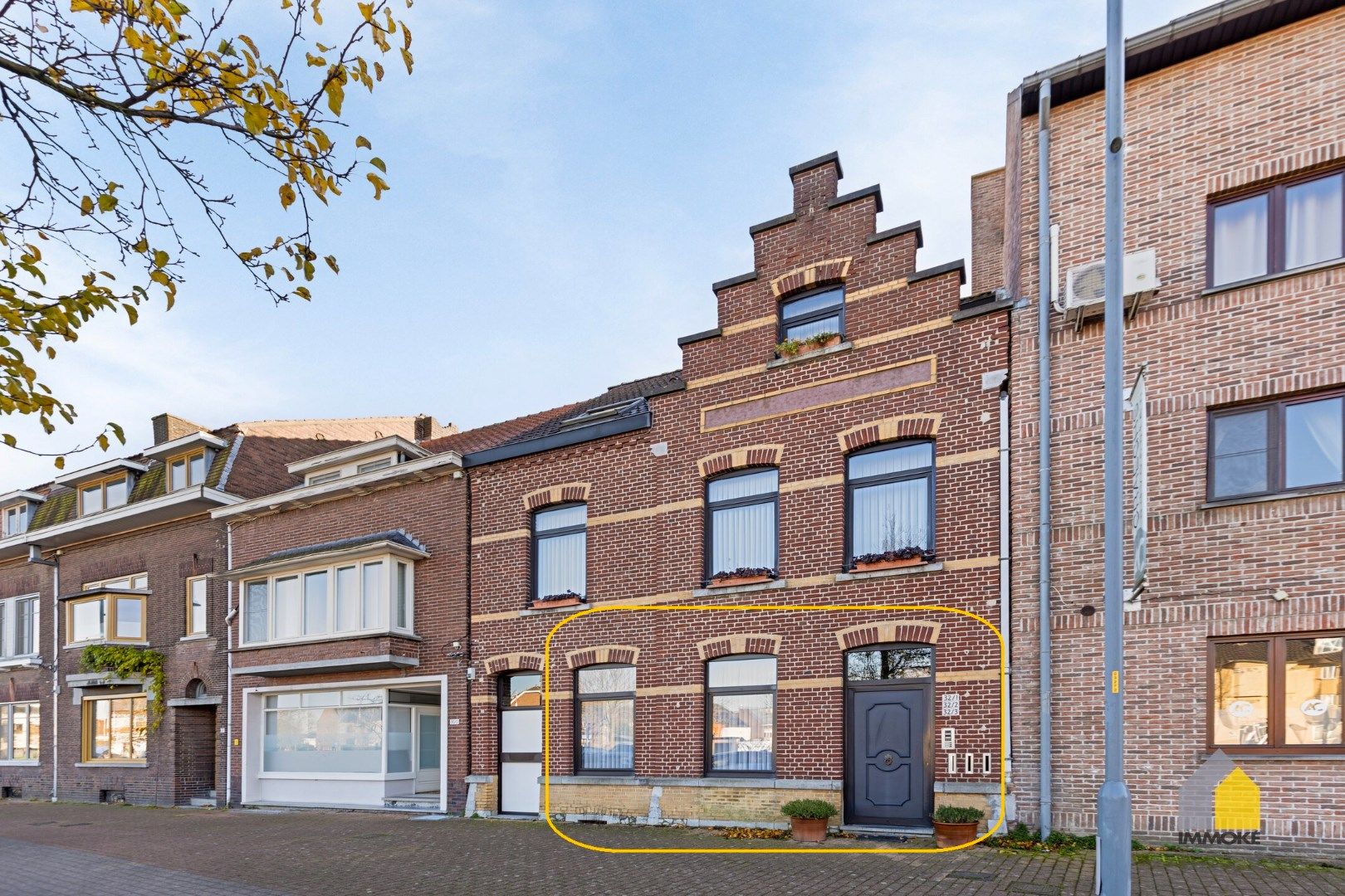 Hoofdfoto van de publicatie: Gelijkvloers appartement (89 m²) met 2 slaapkamers, stadstuintje en kelderberging.