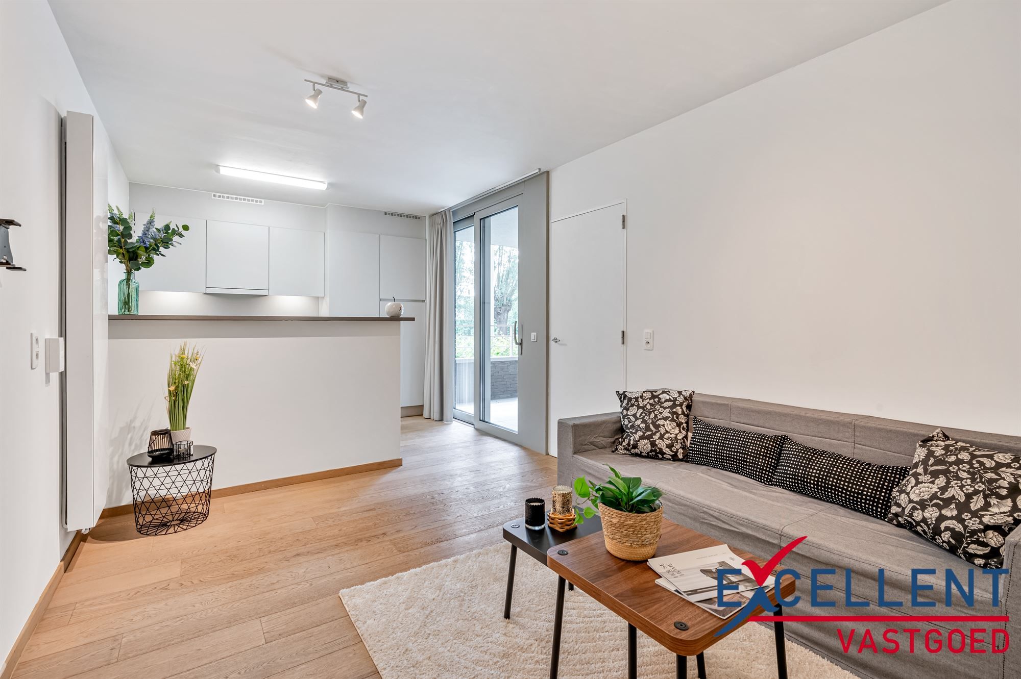 Gezellige serviceflat te koop residentie Leiedam Deinze  foto 2
