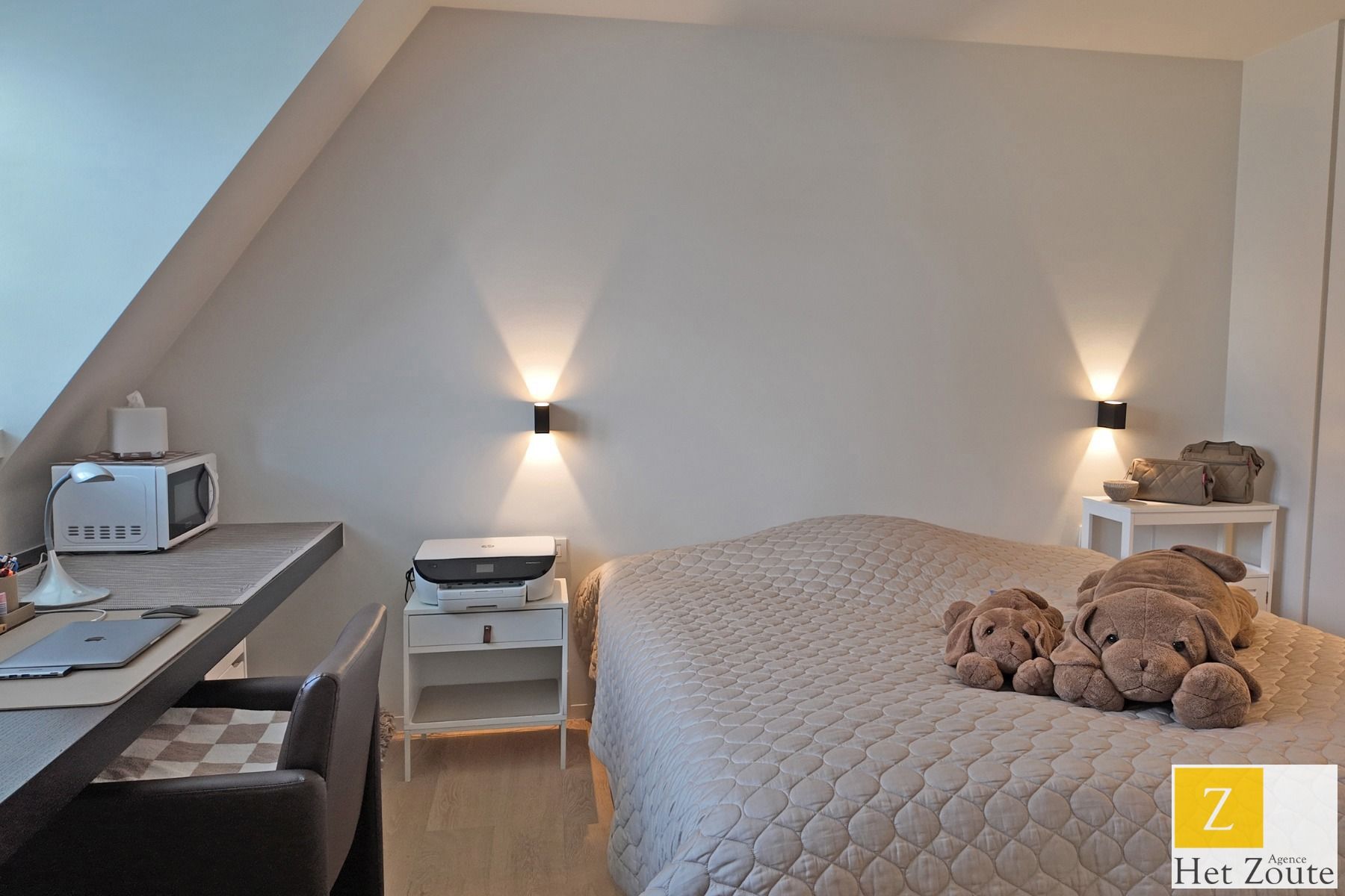Hoog afgewerkte koppelvilla nabij de Kalfsmolen - Het Zoute foto 29