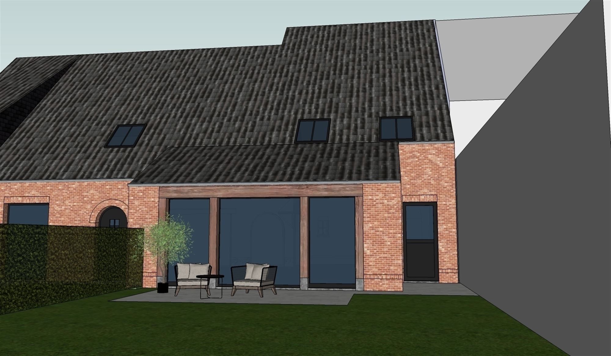 Aangename bouwgrond op rustige locatie in Massemen foto 7