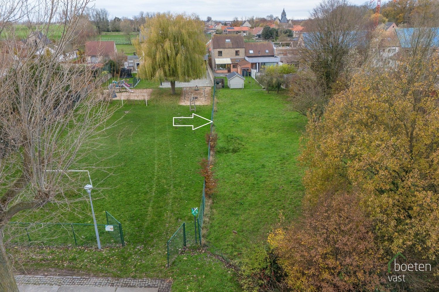 BEAUVOORDE: Residentieel lot bouwgrond van ca 1.200m², zuidwest oriëntatie en geen bouwverplichting foto 5