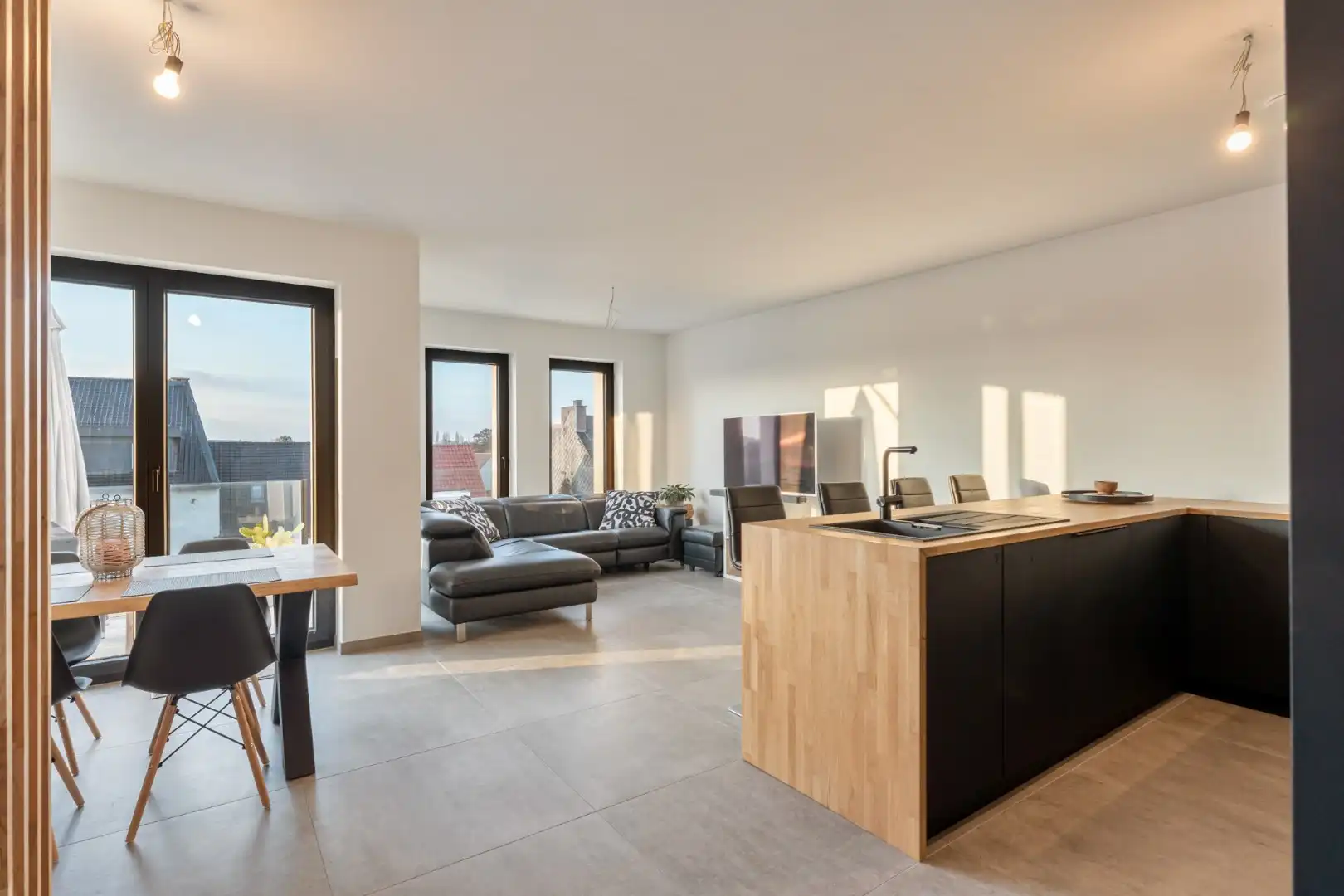 Energiezuinig 3 slpk penthouse, 122m² + terras, 2 parkings en berging foto 2