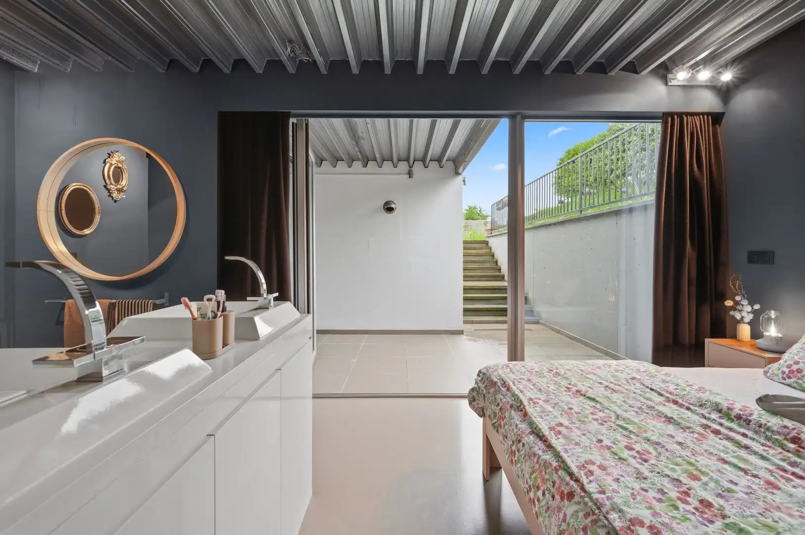 Moderne open bebouwing met prachtige tuin met zwemvijver gelegen in het rustige Eliksem (Landen) foto 6