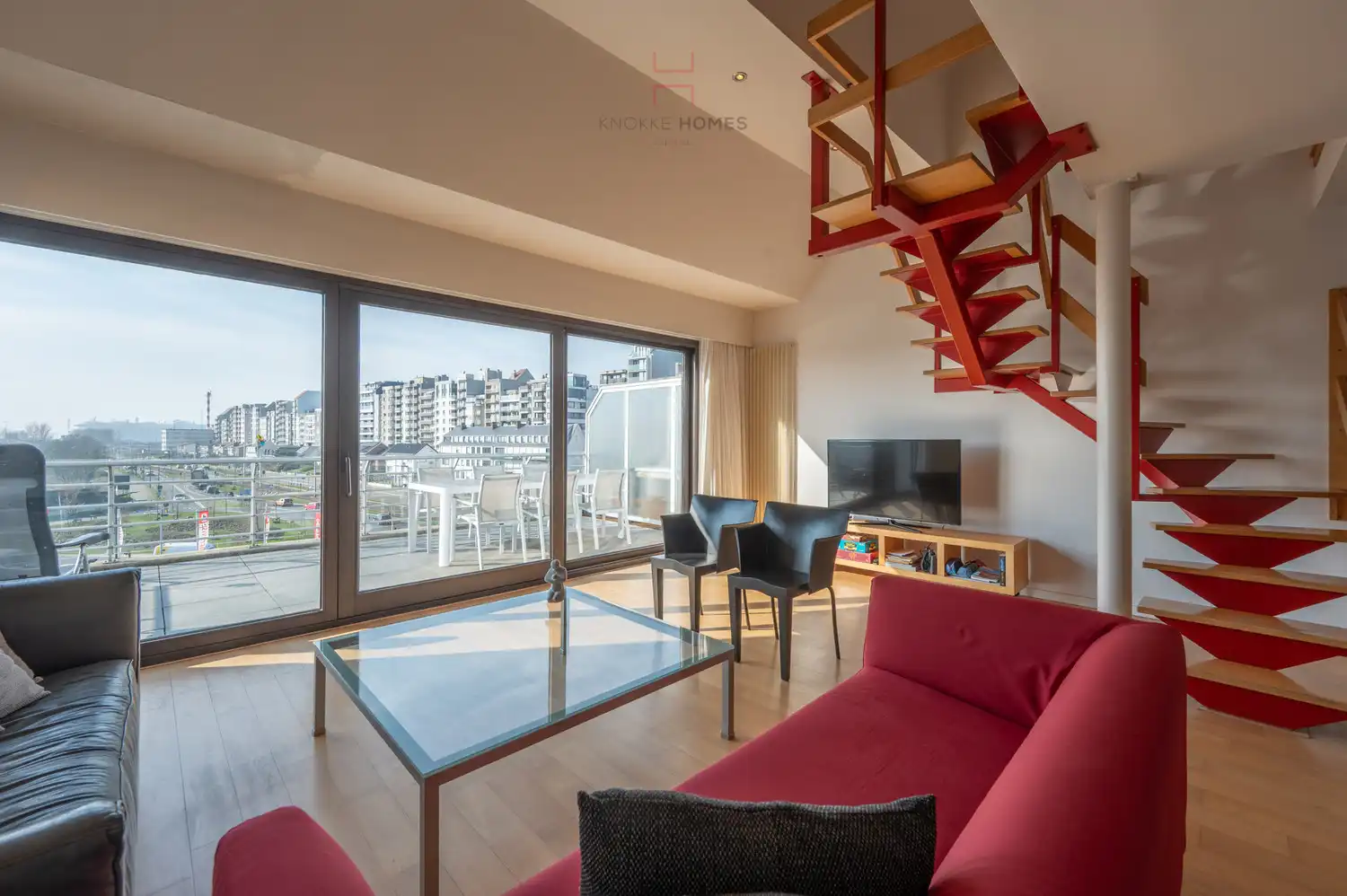 Licht en ruim duplexappartement met zonovergoten terras in Heist foto 9