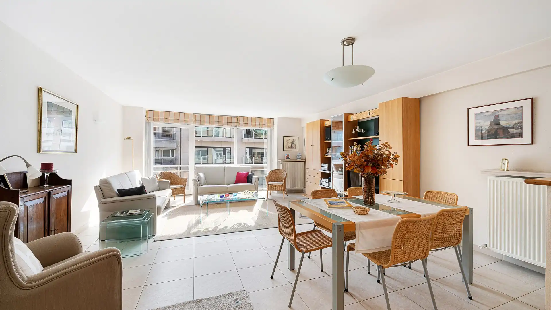 Groot twee slaapkamer appartement vlakbij het strand van Knokke foto 5