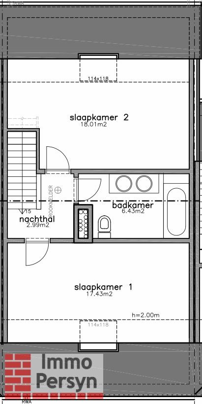 Gezellige duplex met 2 slaapkamers, terras en ondergrondse parking in topligging foto 20