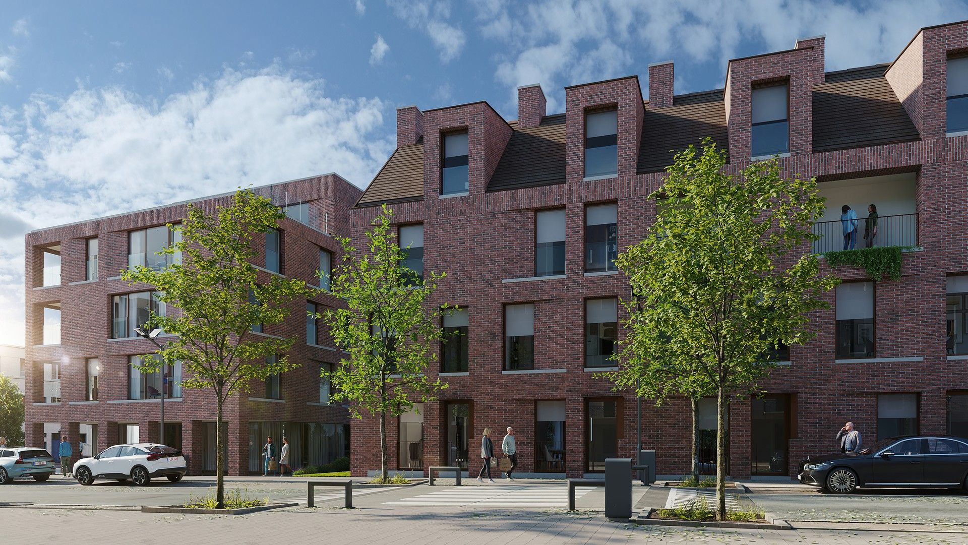 Appartementen en duplex appartementen met prachtige binnentuin - Residentie Cornu foto 6