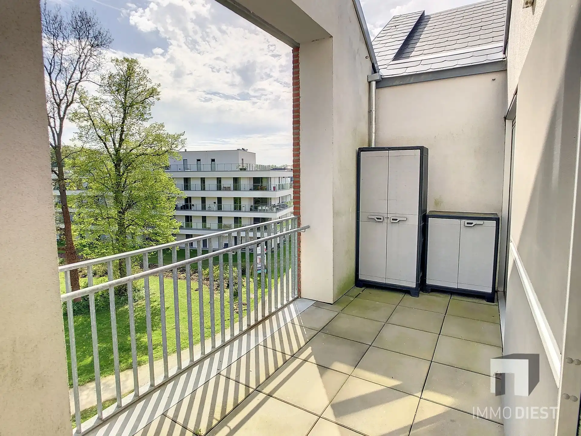 Knappe duplex met zicht op park en Demer - 3 slpks en parking foto 12