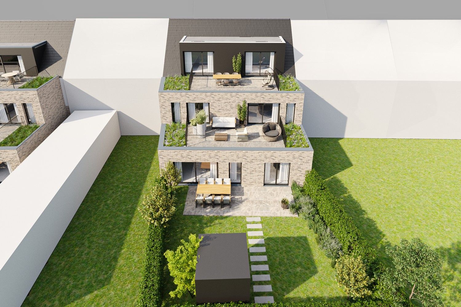 BEN app. met 1 slpkr en ruim terras foto 16