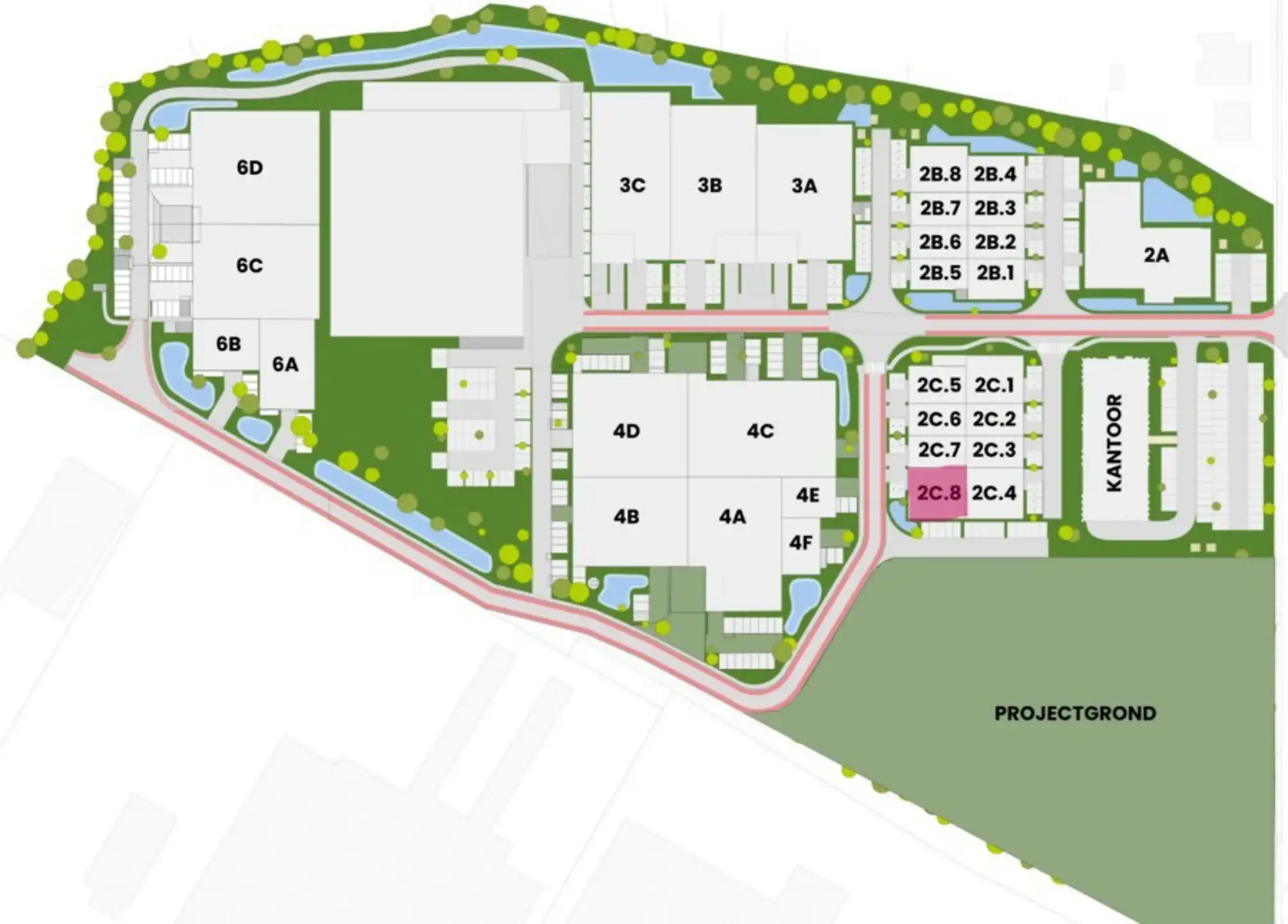 Nieuw magazijn Unit 8A te huur in KMO Park "Cesar Business Park" foto 4
