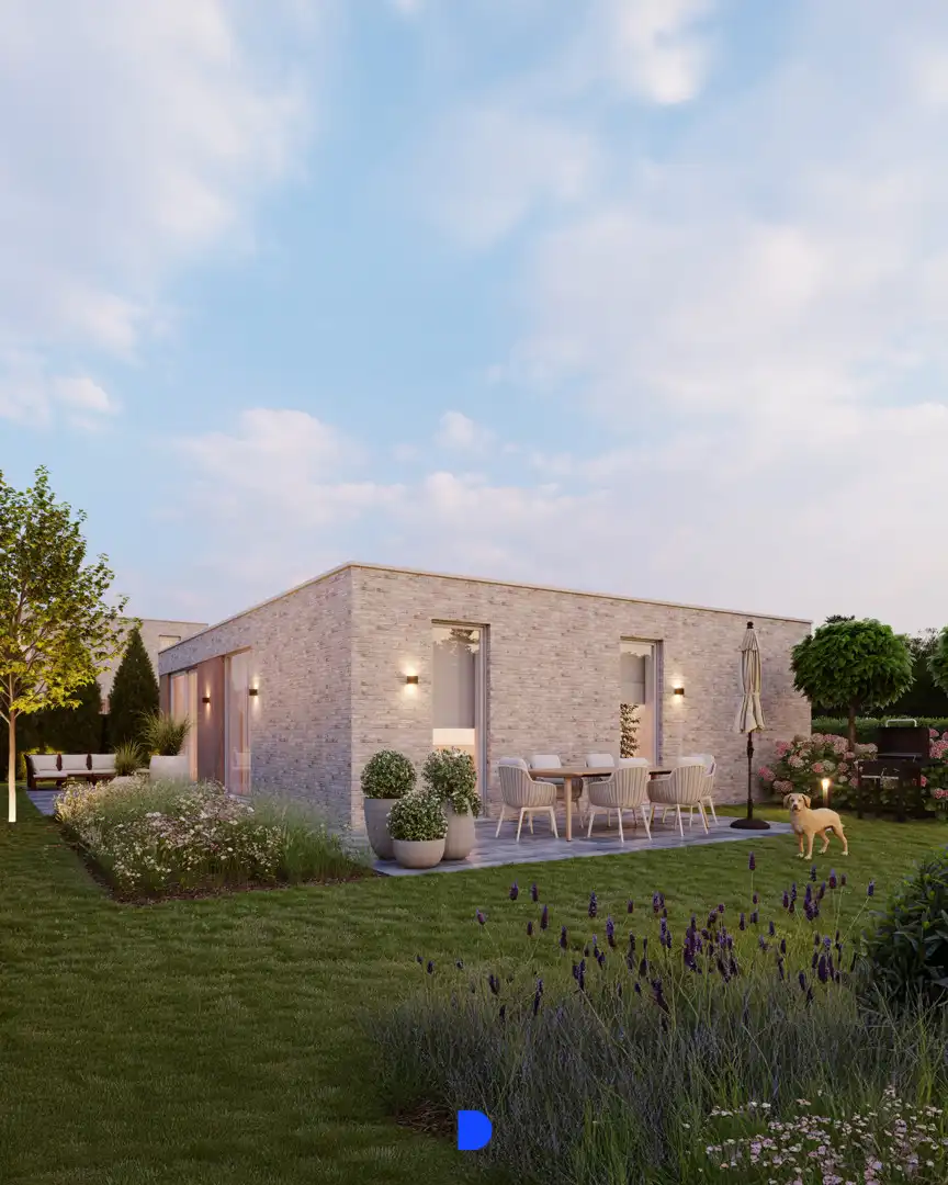 Vrijstaande nieuwbouwwoning in Rumbeke foto 3