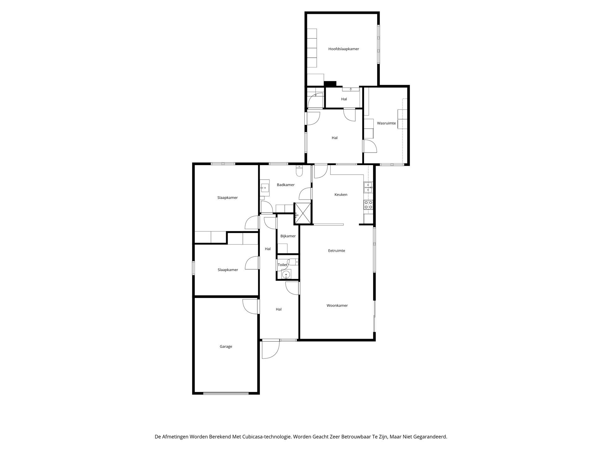 GELIJKVLOERSE BUNGALOW BOORDEVOL POTENTIEEL foto 35
