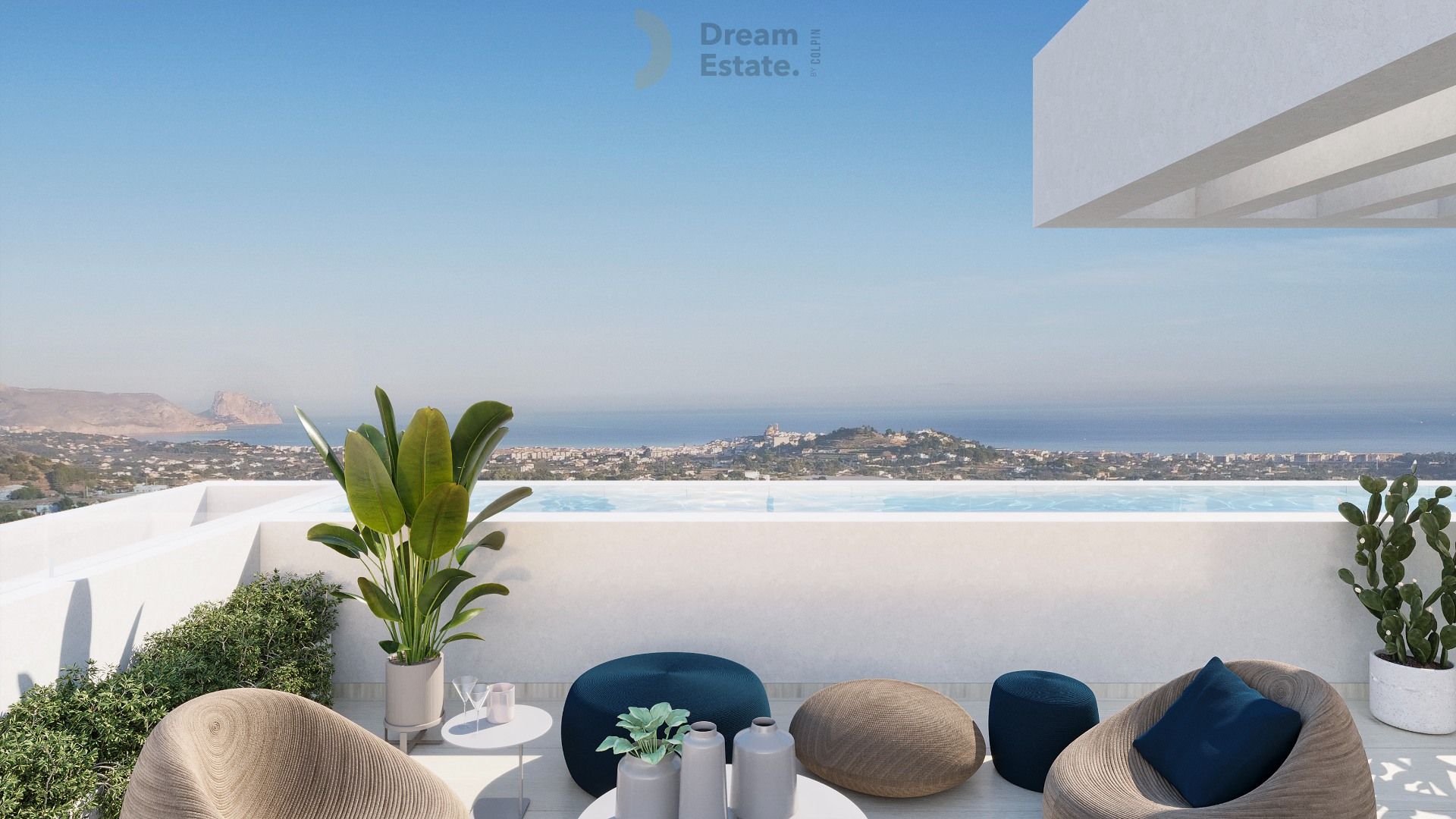 Penthouses met 3 slaapkamers en solarium in Altea met prachtig uizicht op zee foto 1