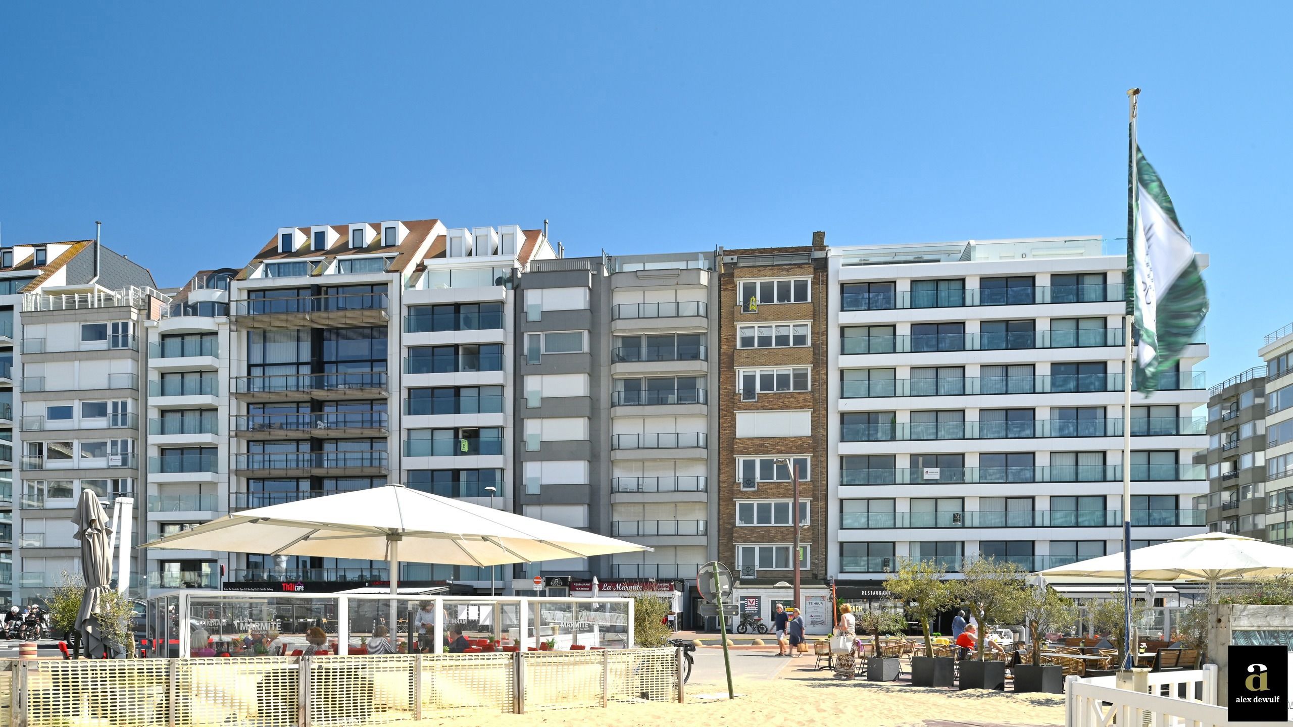 Uitstekend gelegen 3 slaapkamer appartement met frontaal zeezicht [Rubensplein - Albertstrand]. foto 4