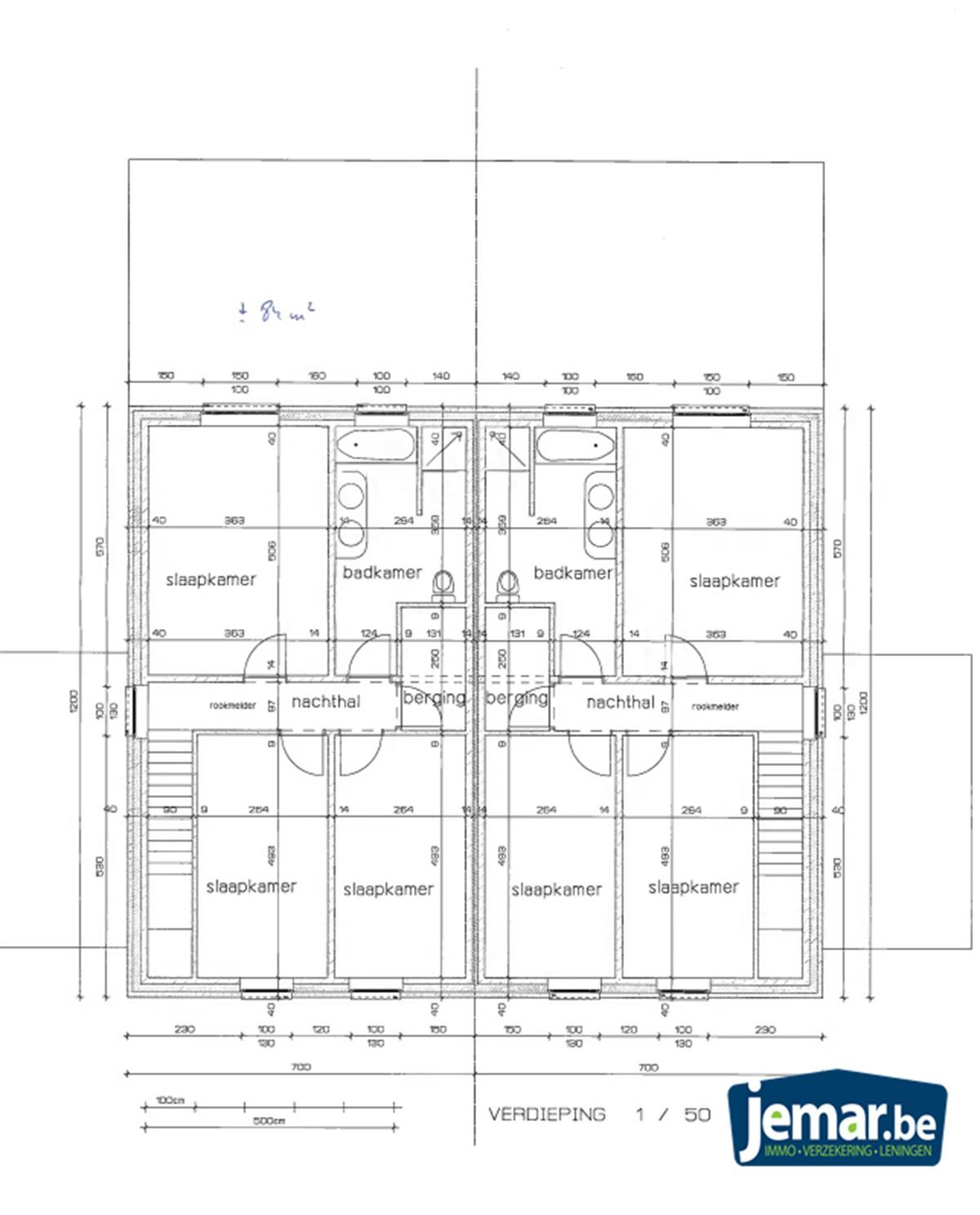 Bouwgrond voor 2 half open en 1 open bebouwing (Inclusief plannen)  foto 6