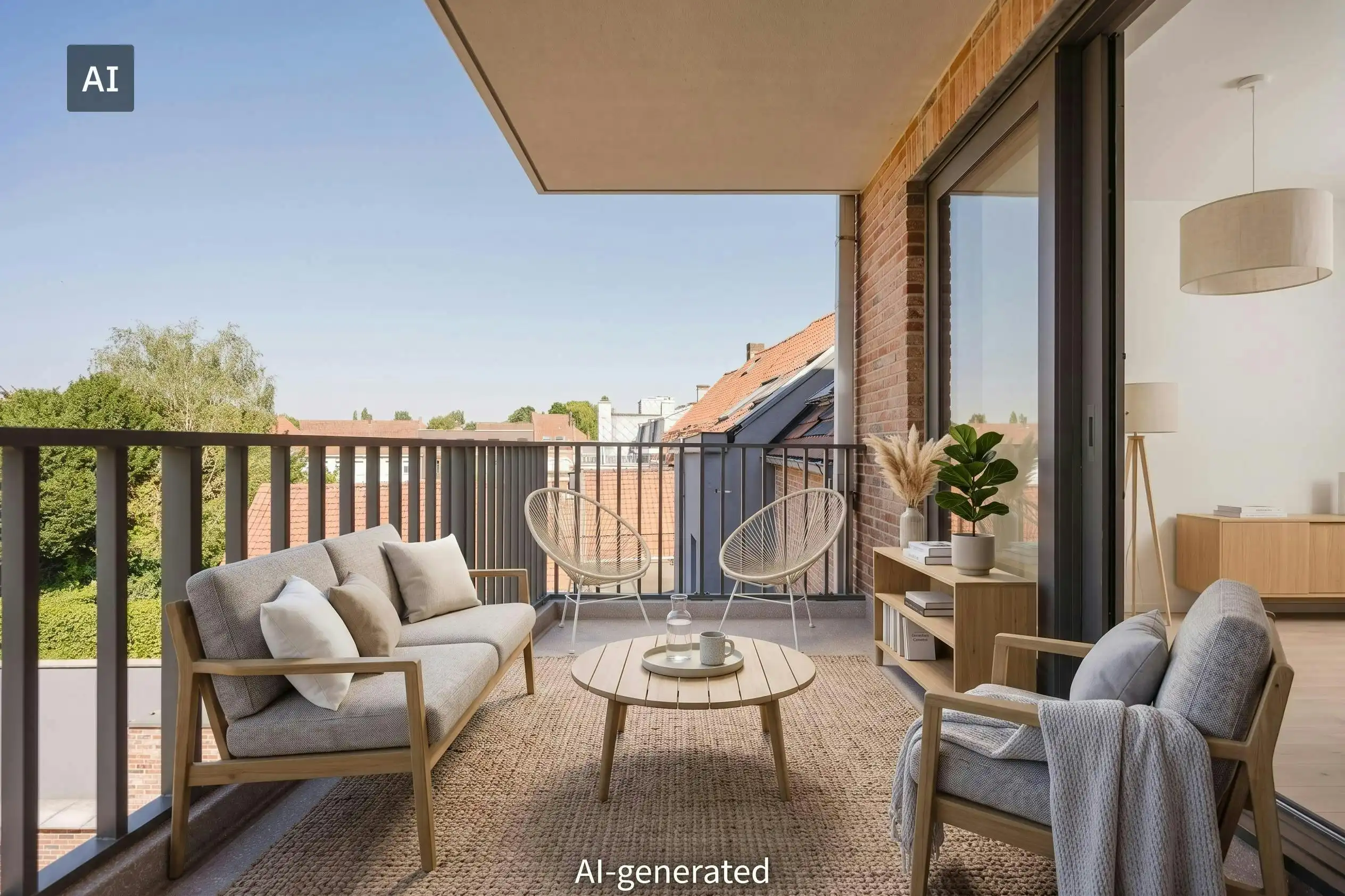 Lichtrijk 2-slaapkamerappartement met terras in Bissegem! foto 7