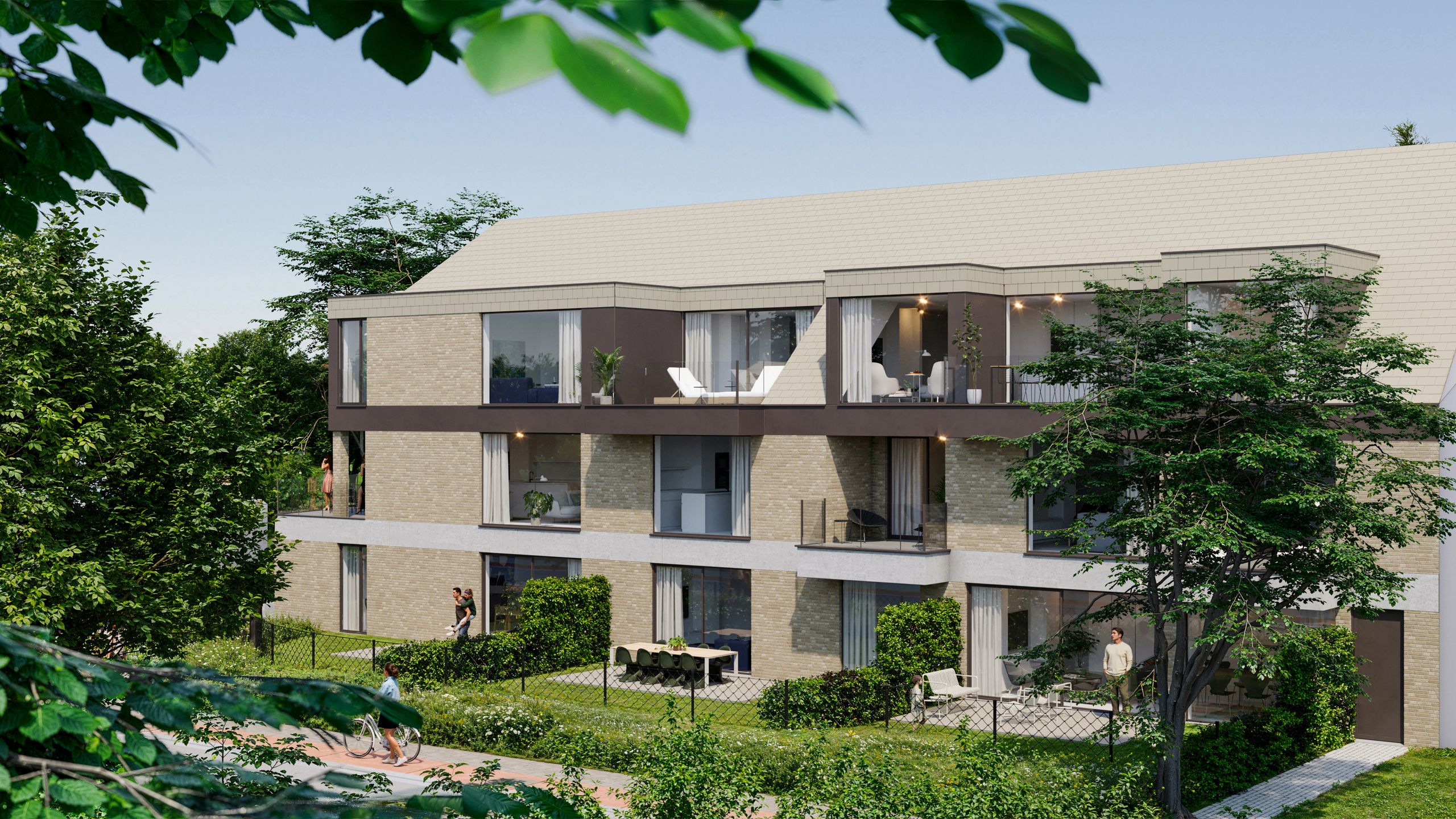 AALST - Nieuwbouwappartement met 2 slpks en tuin foto 4