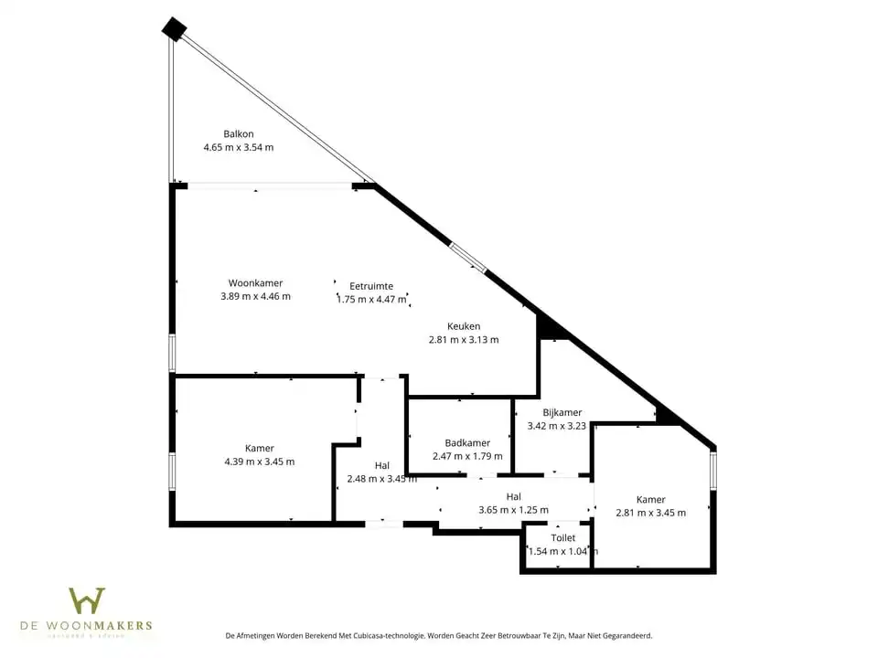 NIEUWBOUWAPPARTEMENT MET 2 SLKS TE HUUR IN SINT-TRUIDEN foto 33
