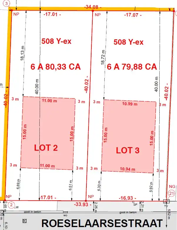 Moorslede – Bouwgronden voor open bebouwing (ca. 680 m²) met landelijke zichten foto 6